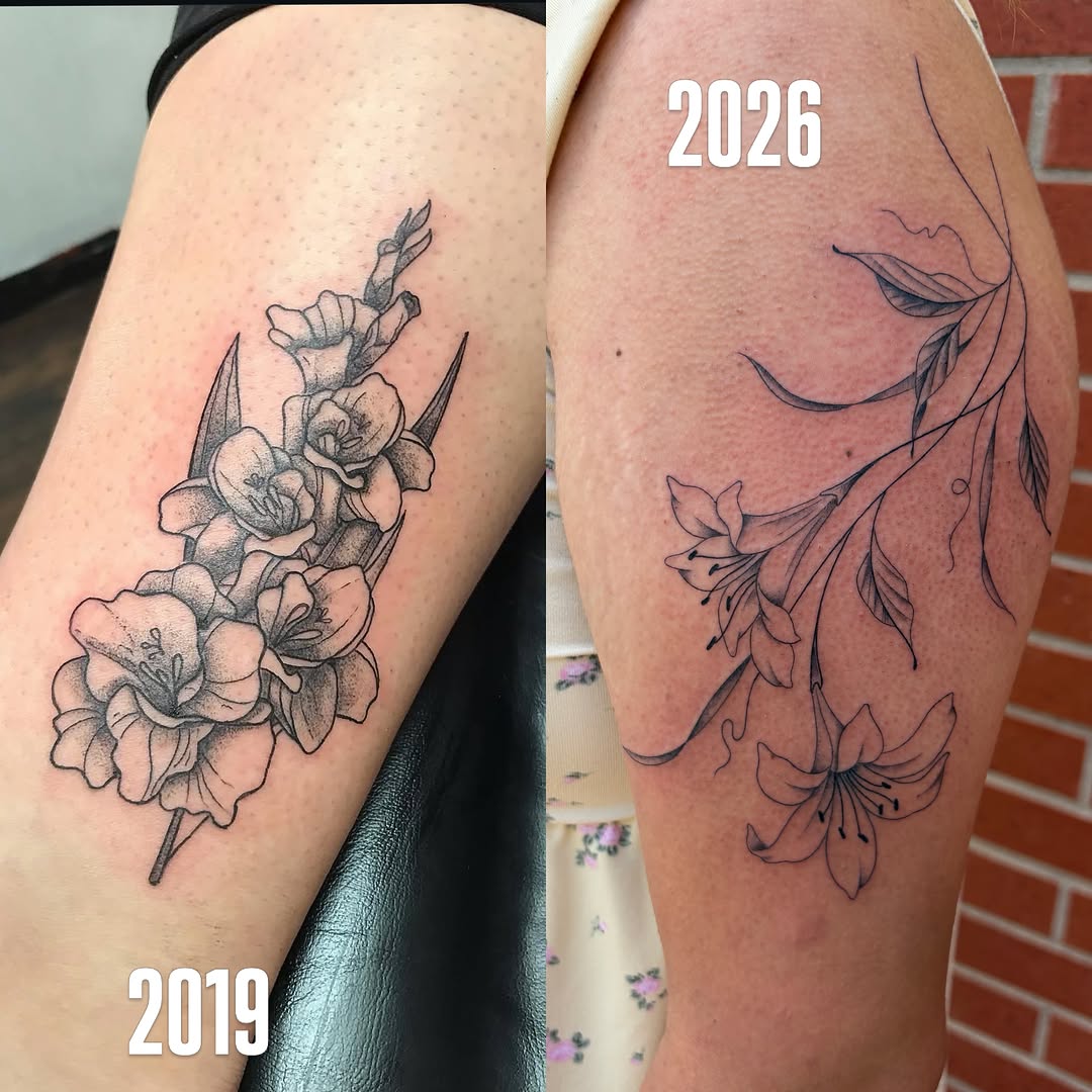 Tattoo by @inkbyhb — black_and_grey