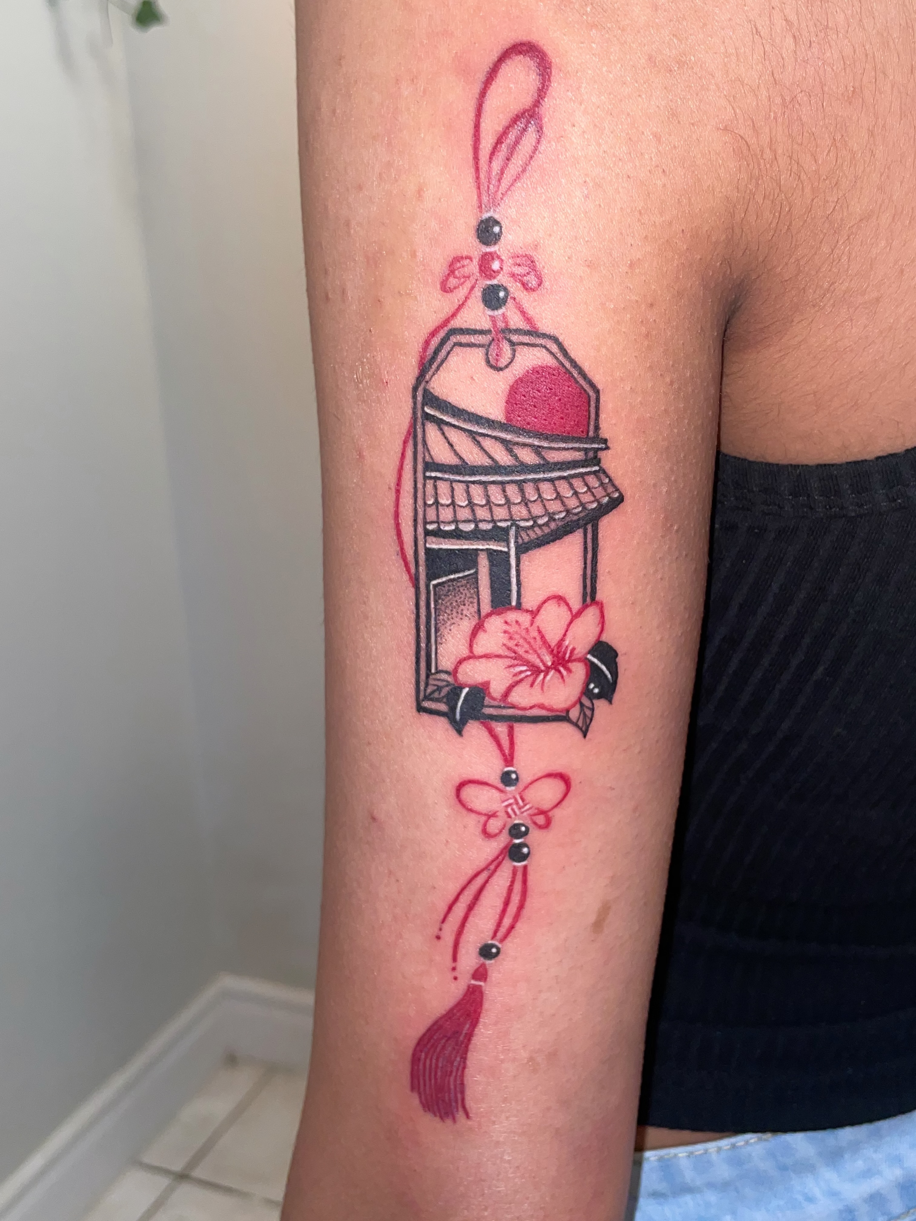 Tattoo by @engraveinks — dotwork, realism