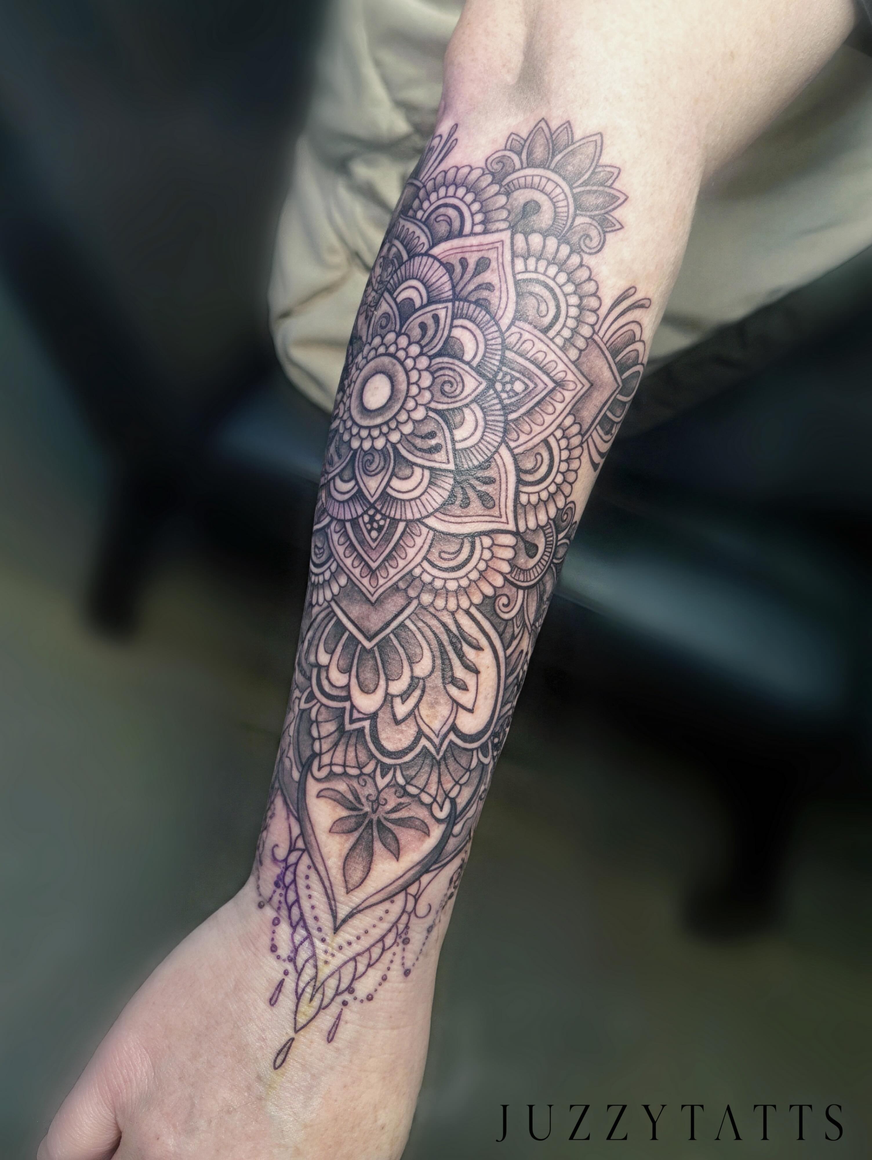 Tattoo by @juzzytatts — ornamental
