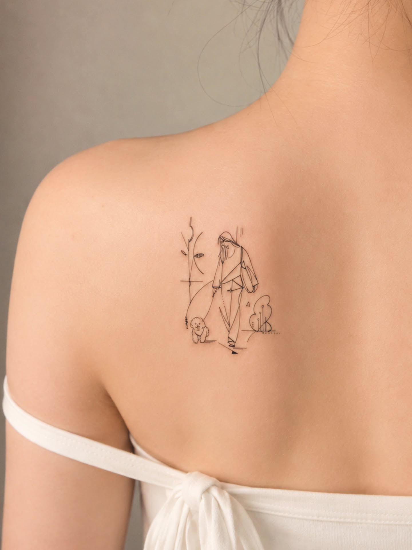 Tattoo by @tattooist.craneveil — minimalist