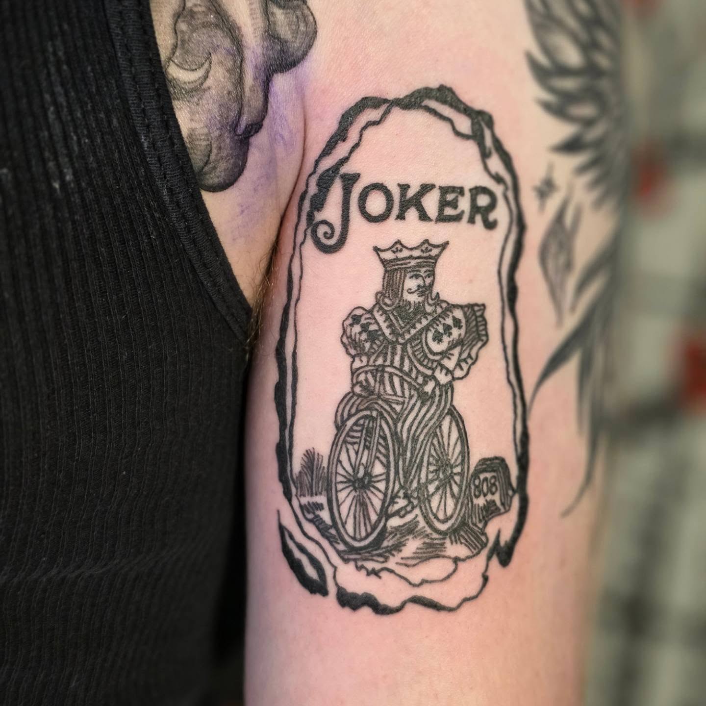 Tattoo by @yogiweebtatts — black_and_grey
