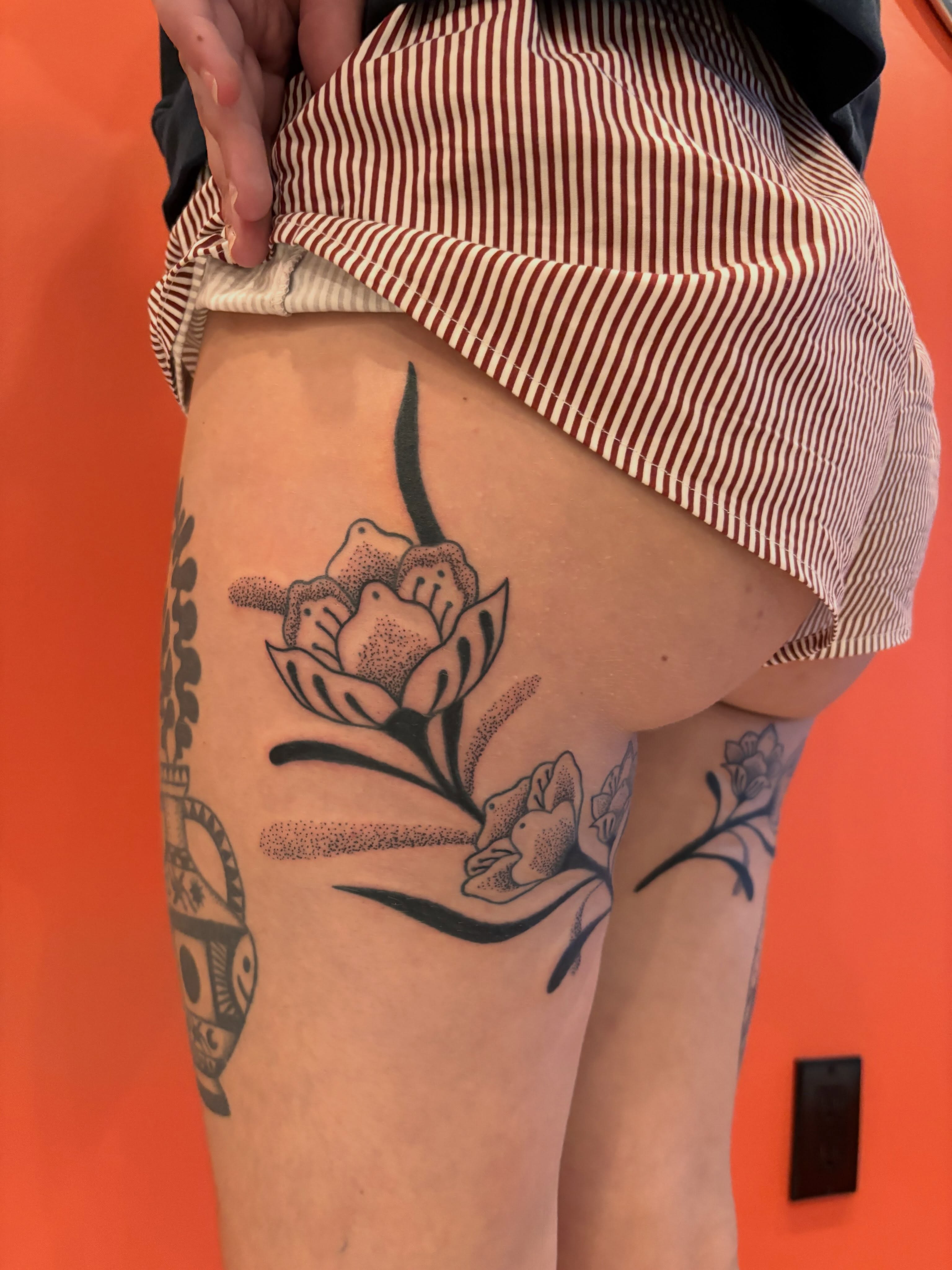 Tattoo by @tattoos4freaks — dotwork, black_and_grey