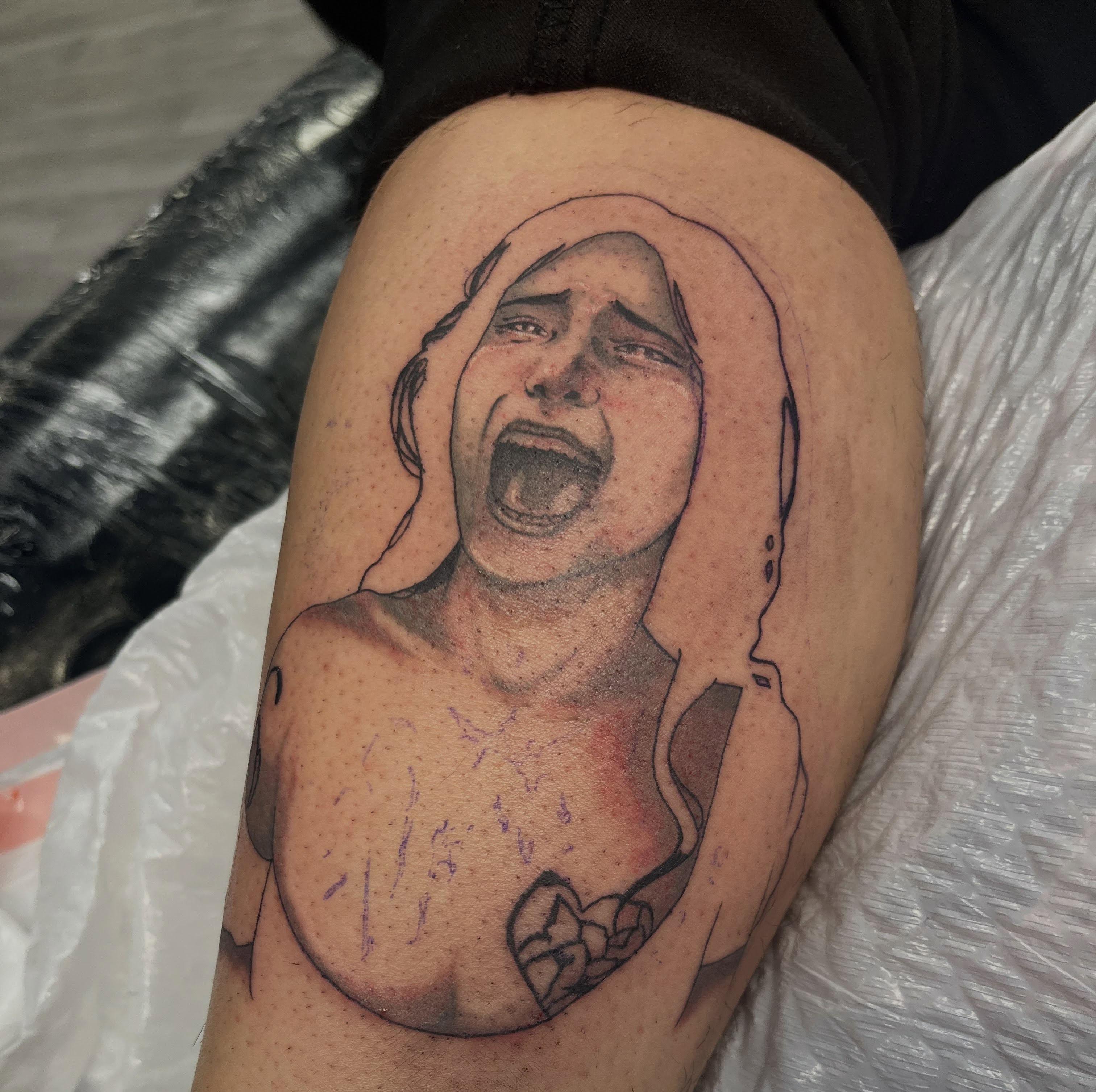 Tattoo by @enemytattoo — realism