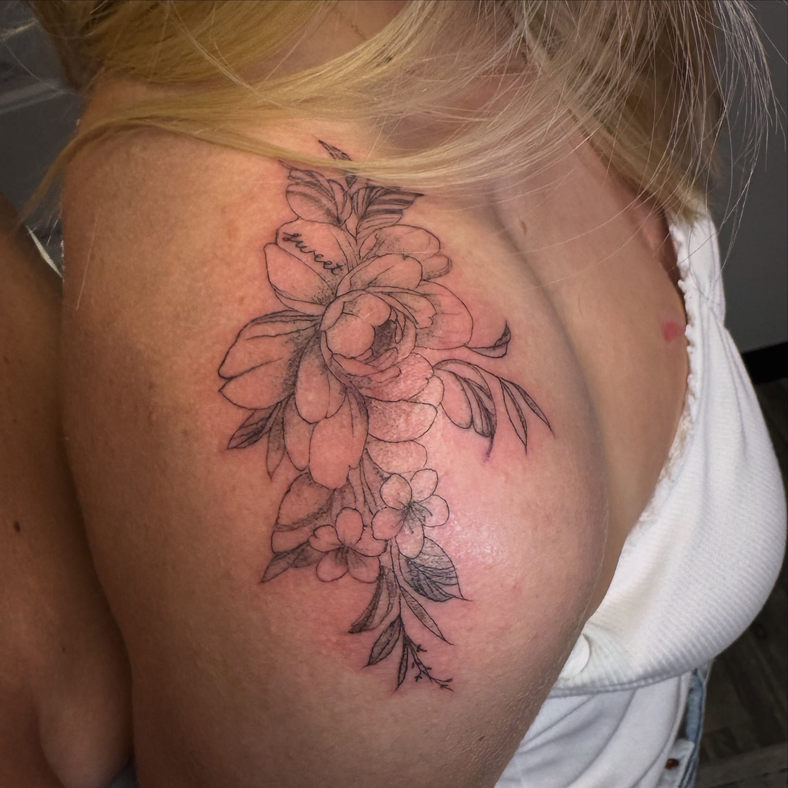 Tattoo by @evolveink.tattoos — black_and_grey