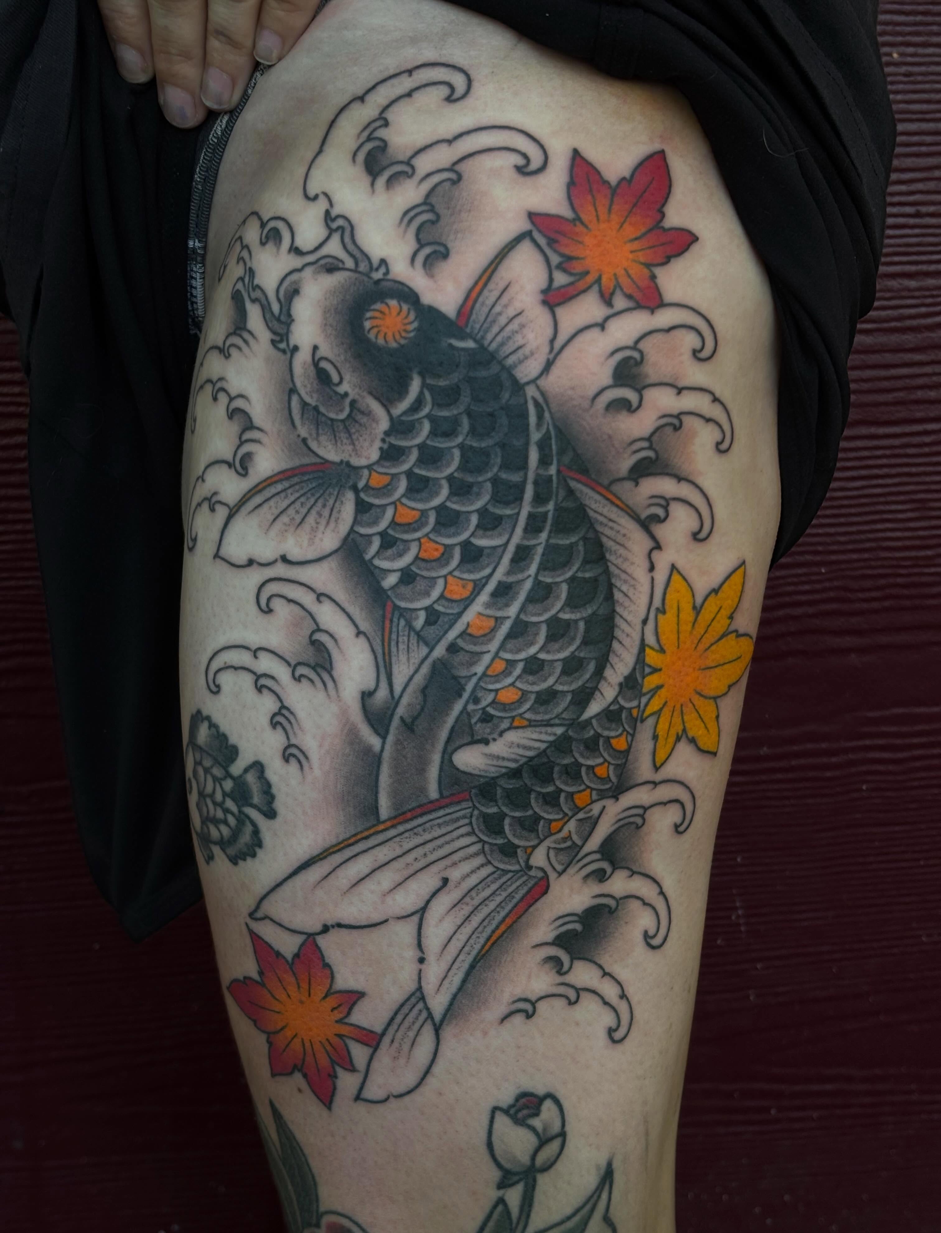 Tattoo by @ajoynerart — japanese_irezumi