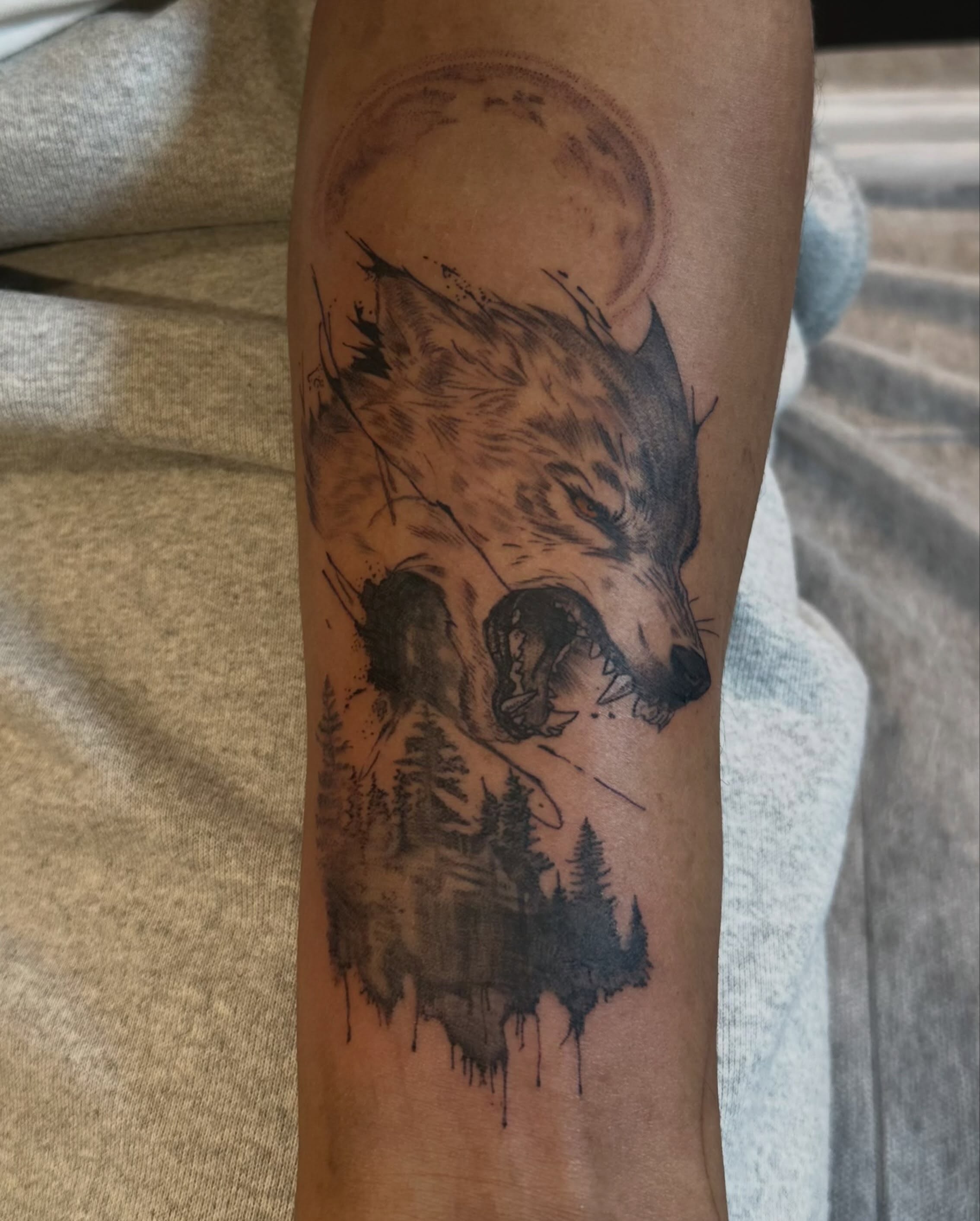 Tattoo by @peter_pen_tt — black_and_grey, realism