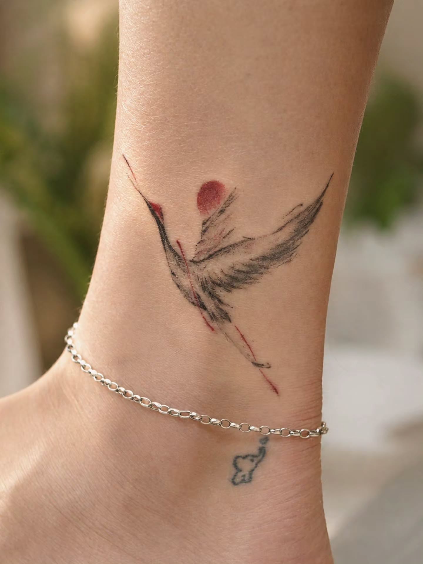 Tattoo by @haesol_ink — watercolor