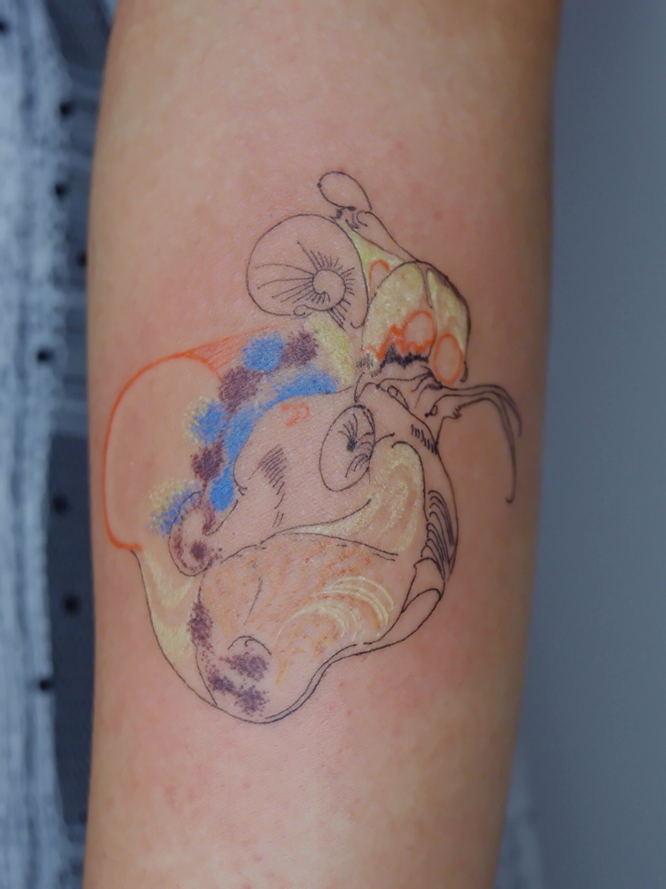 Tattoo by @the_tru_jerrry β dotwork, illustrative