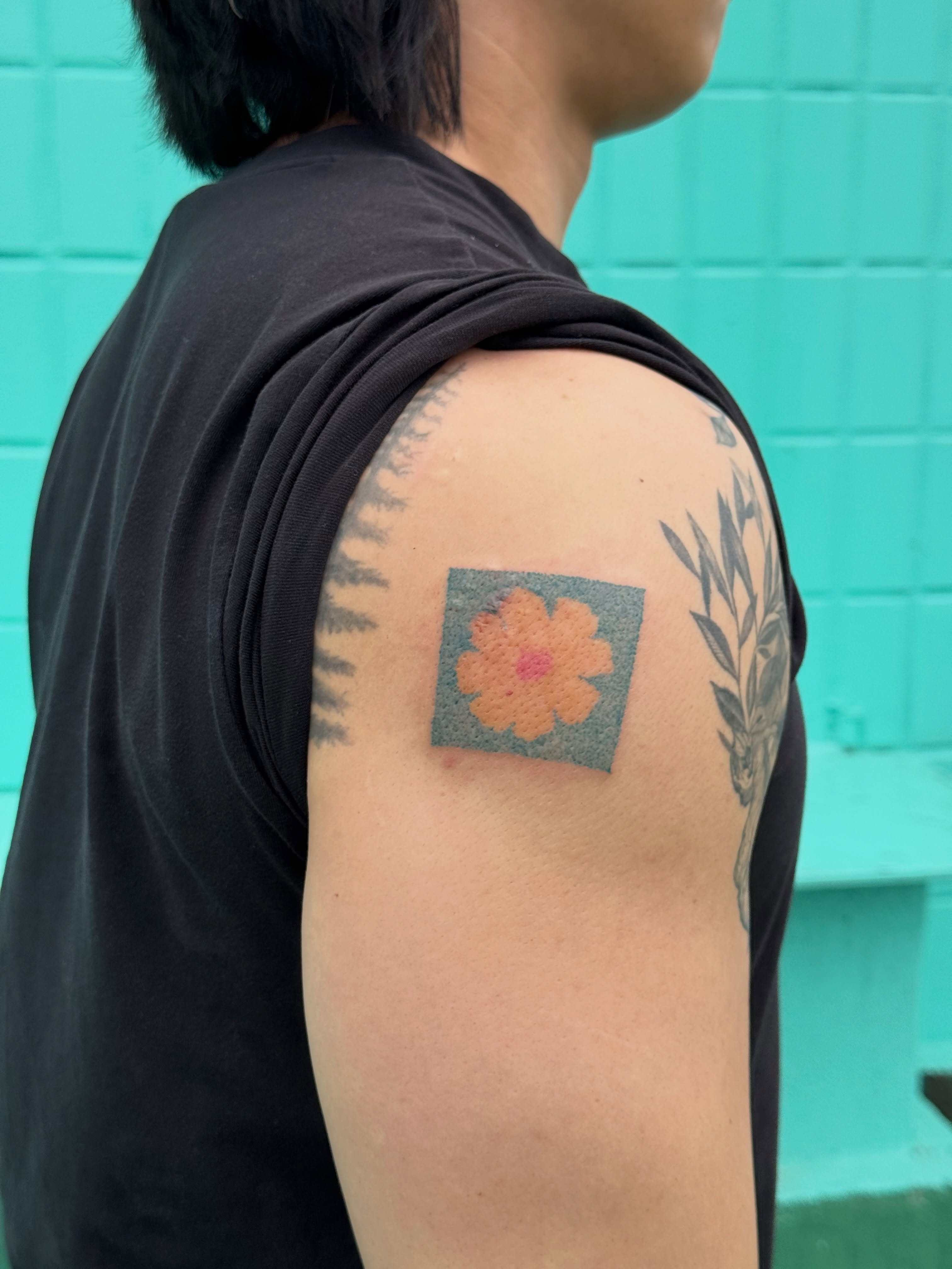 Tattoo by @idonthurry — geometric