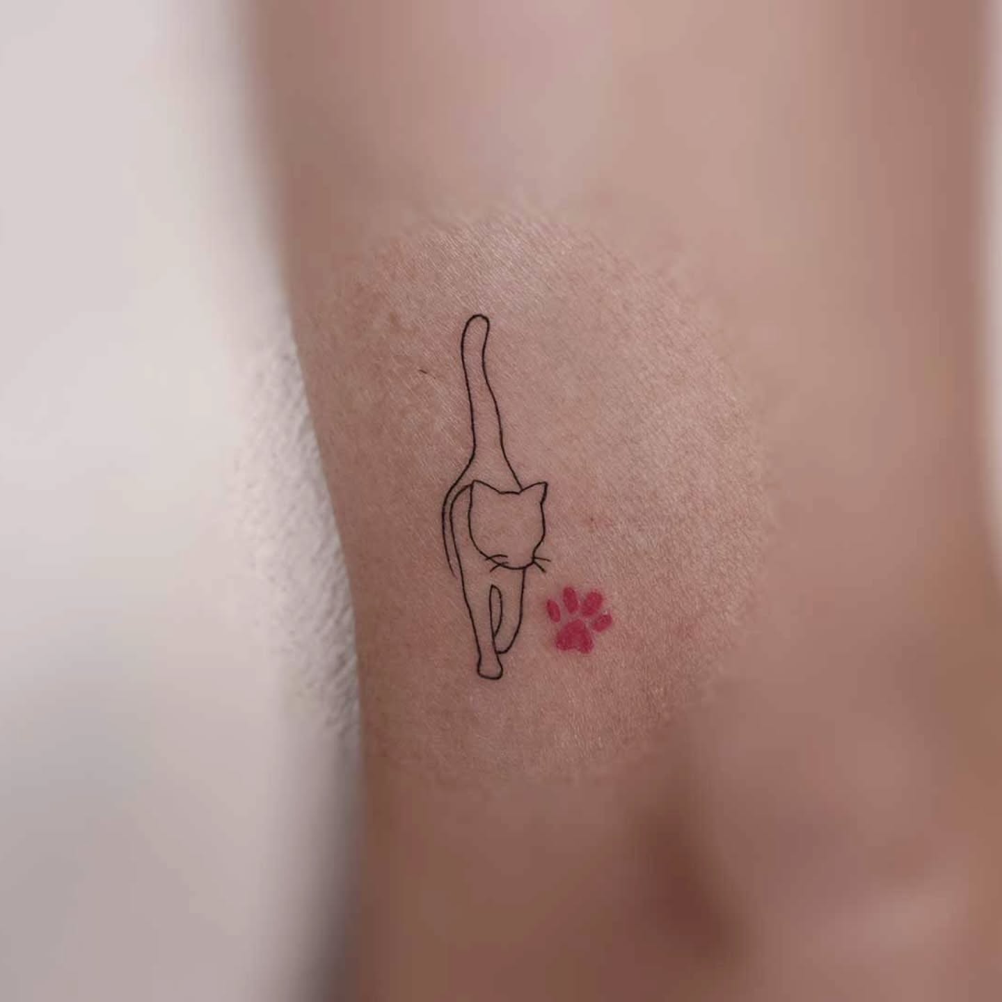 Tattoo by @gorae_tattoo — minimalist