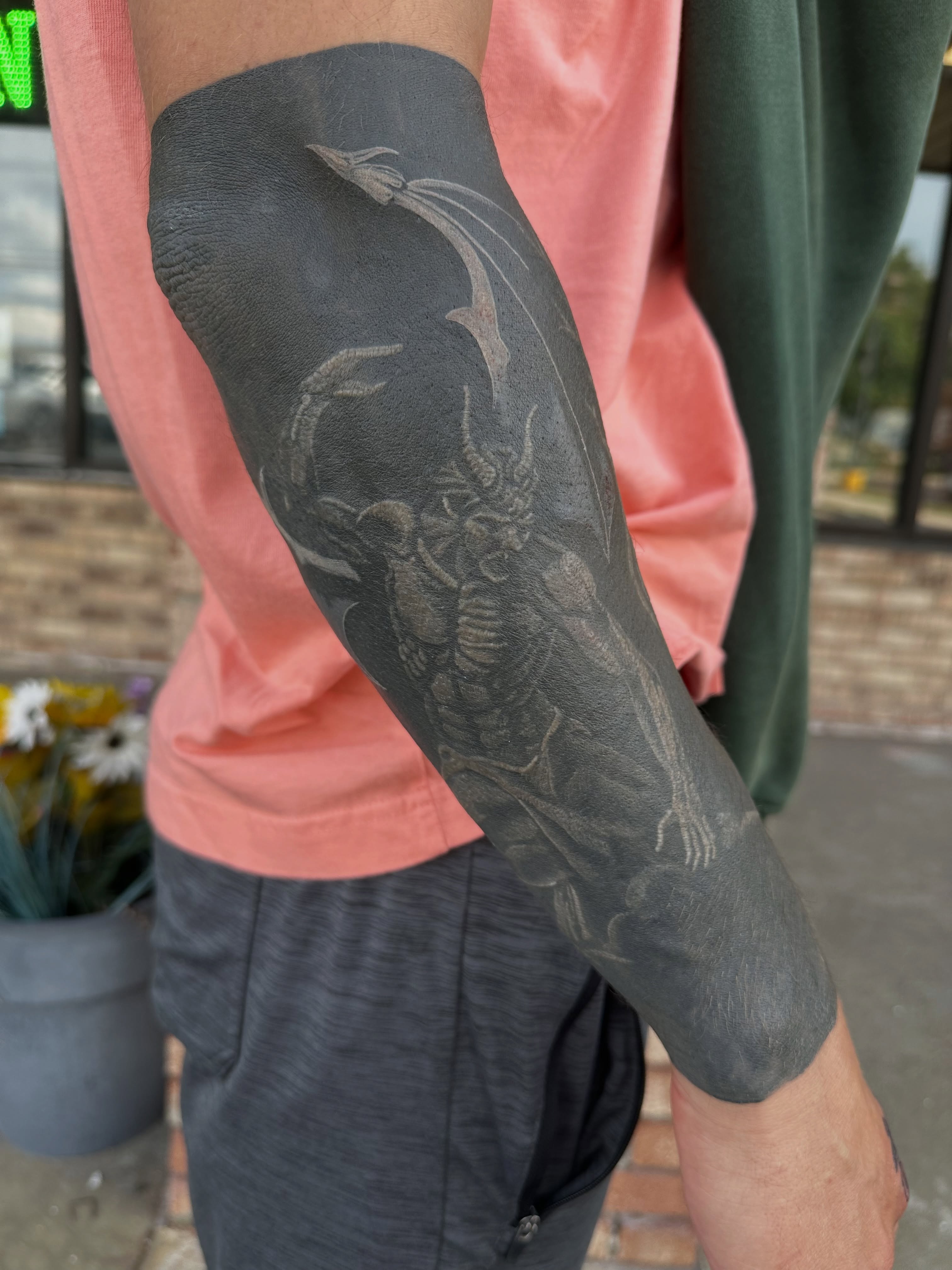 Tattoo by @hunterdoestattoos β black_and_grey, realism