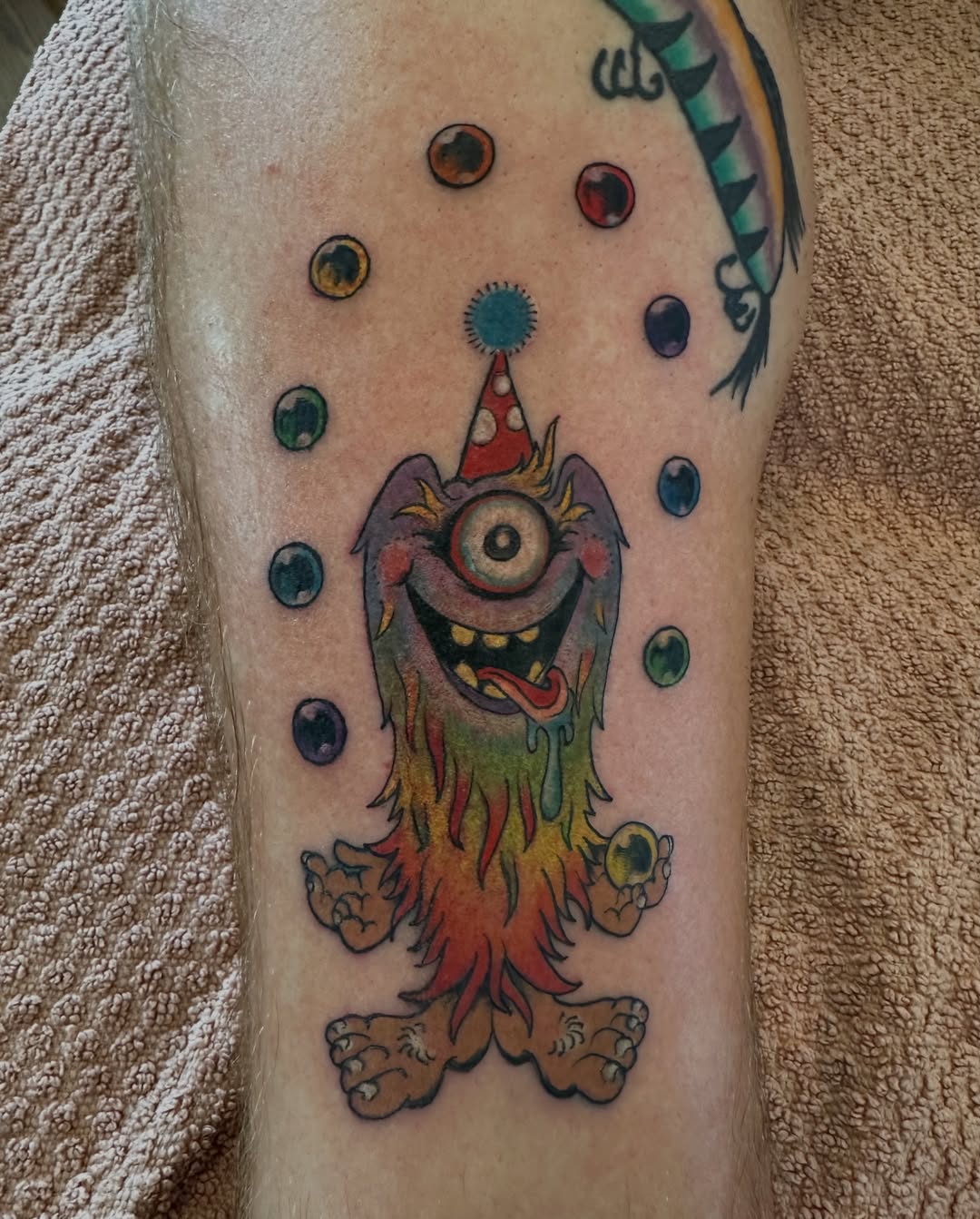 Tattoo by @electricunicorn — trash_polka