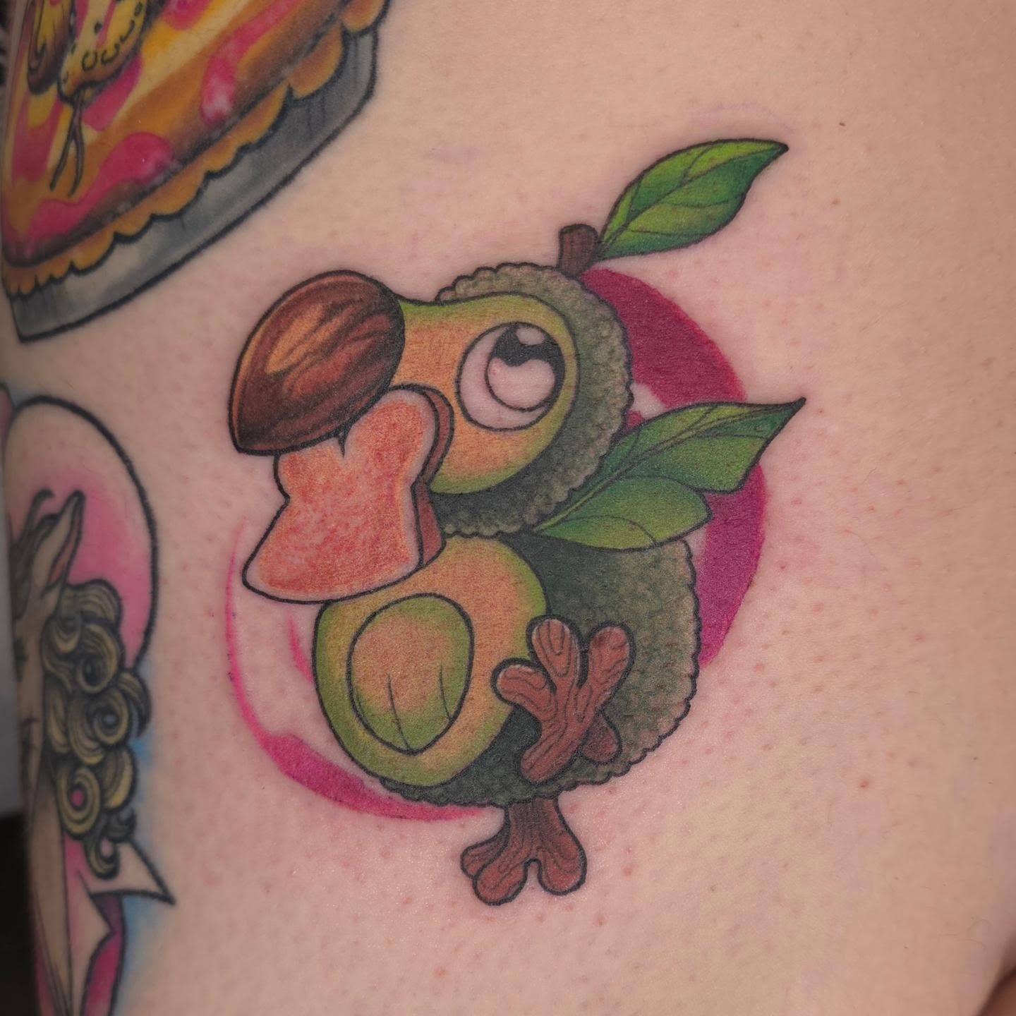 Tattoo by @littleshadowtattoos — new_school, illustrative