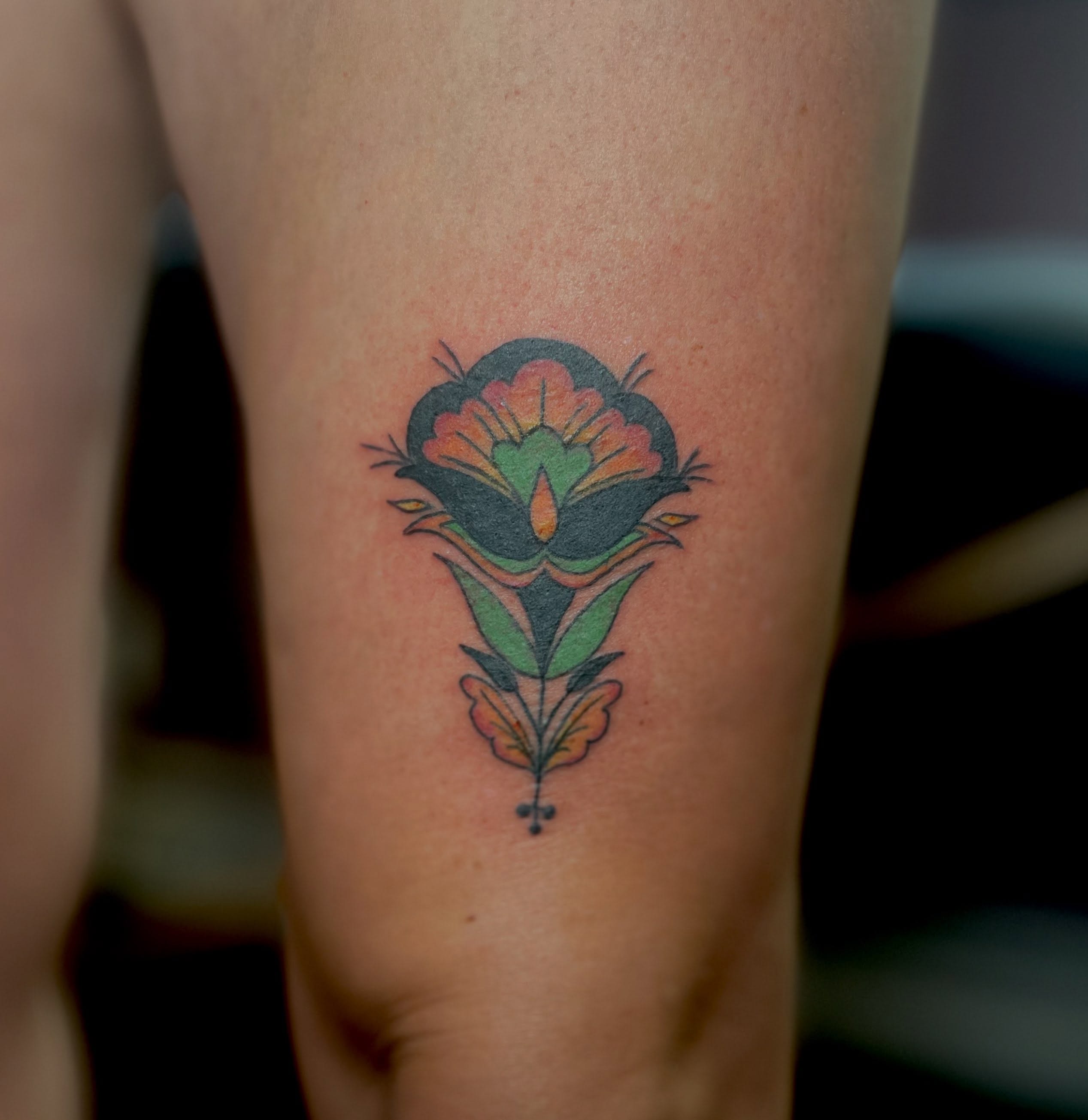 Tattoo by @mikttattoo — geometric