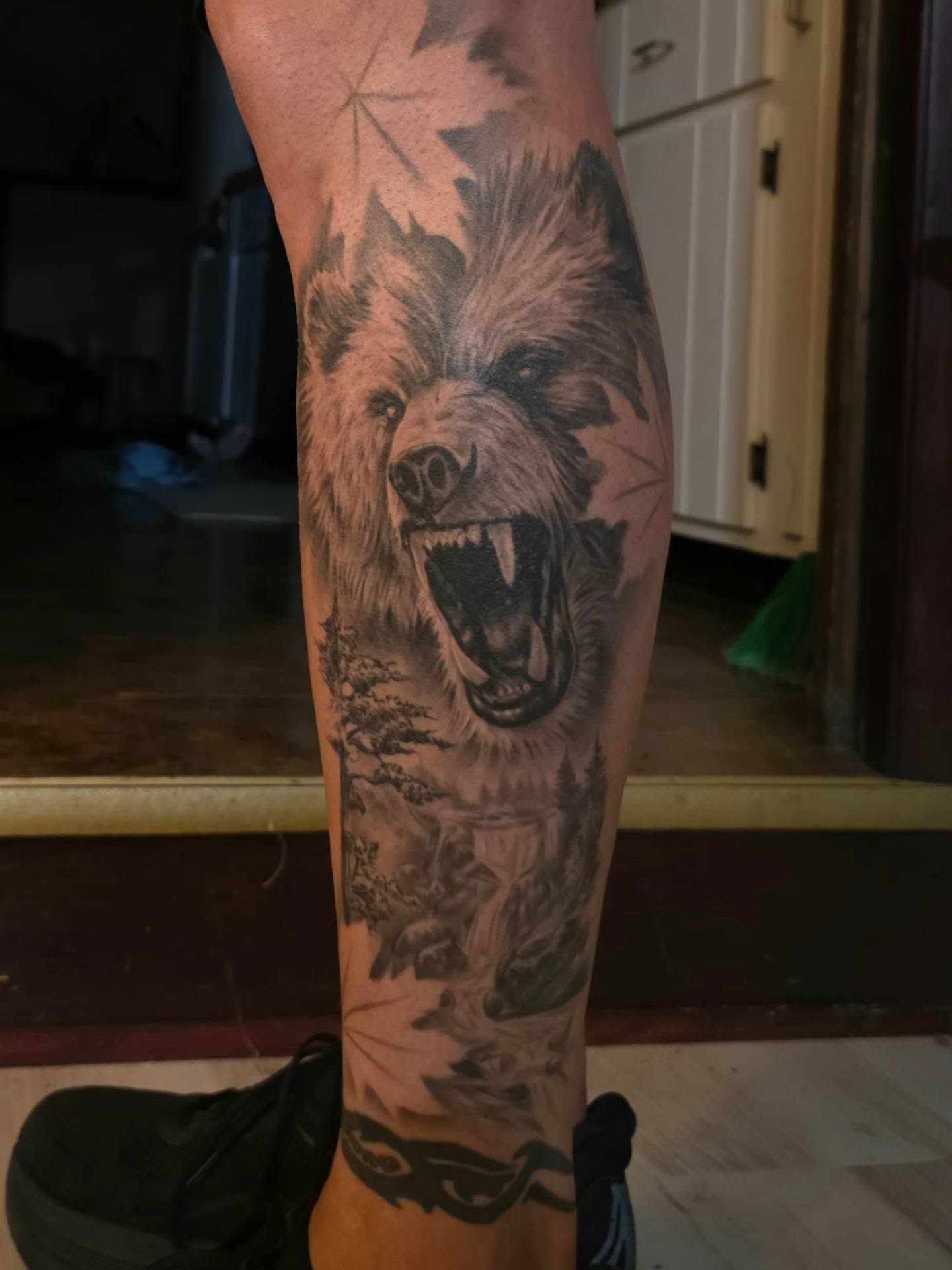 Tattoo by @_kosta_o — realism, black_and_grey