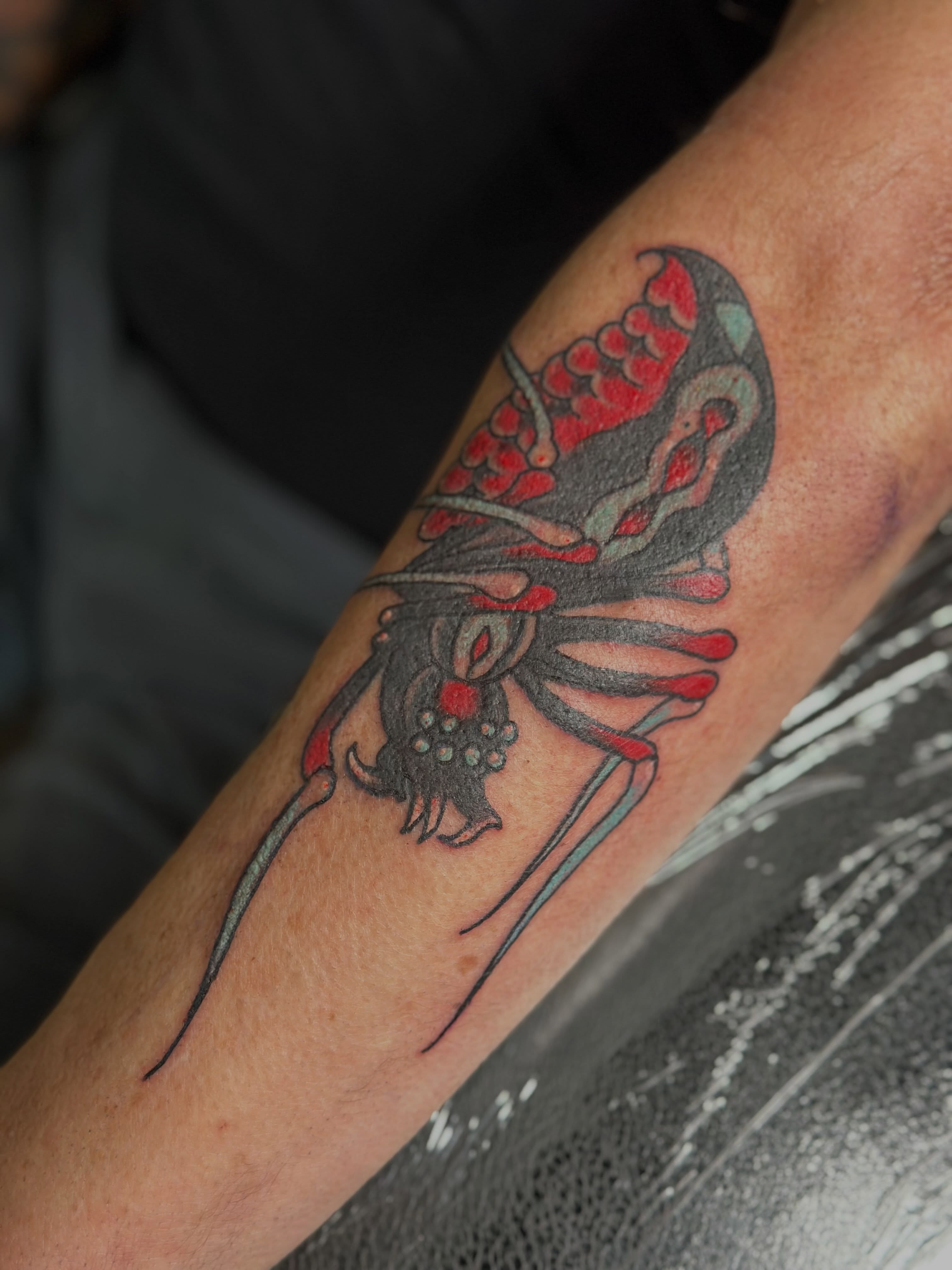 Tattoo by @juliebirdtattoos β dotwork, realism