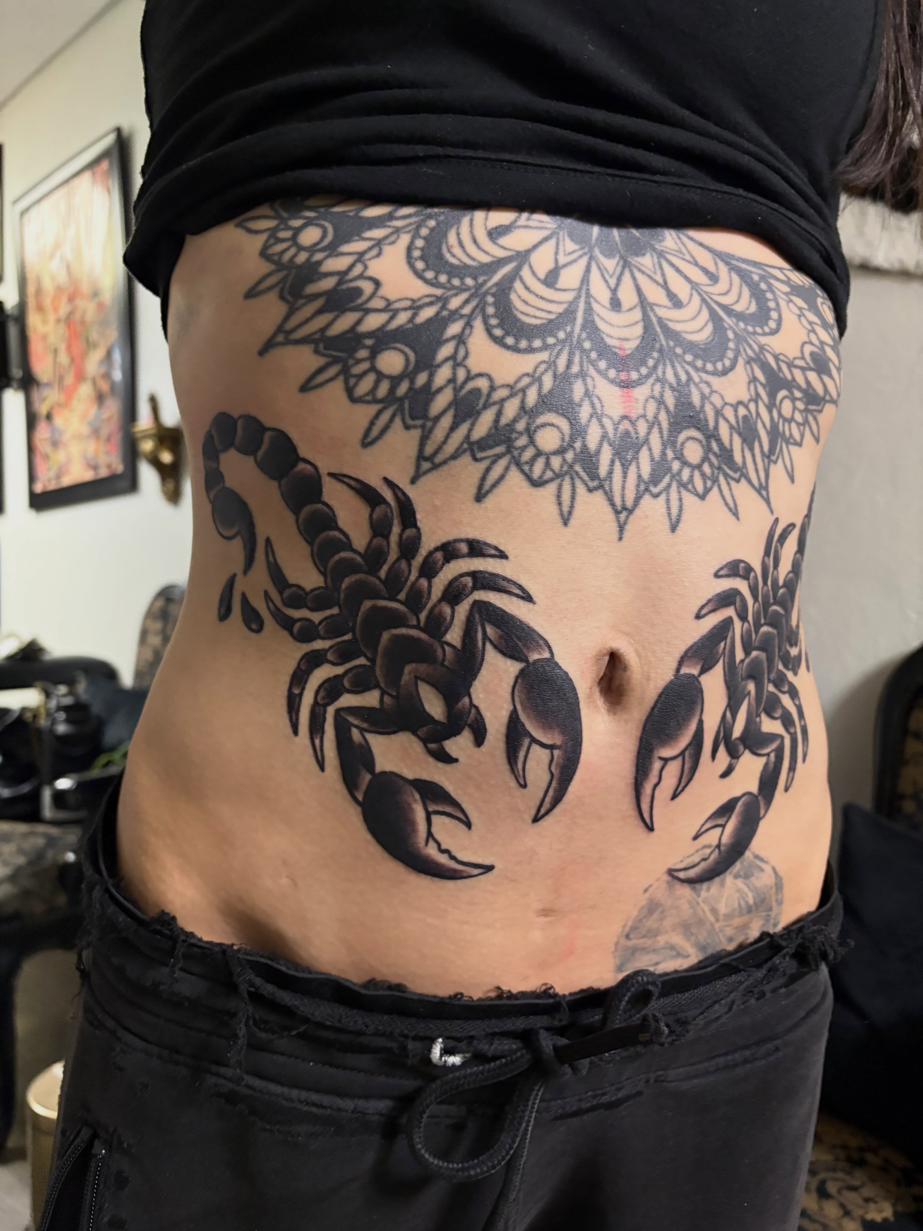 Tattoo by @juliebirdtattoos β black_and_grey