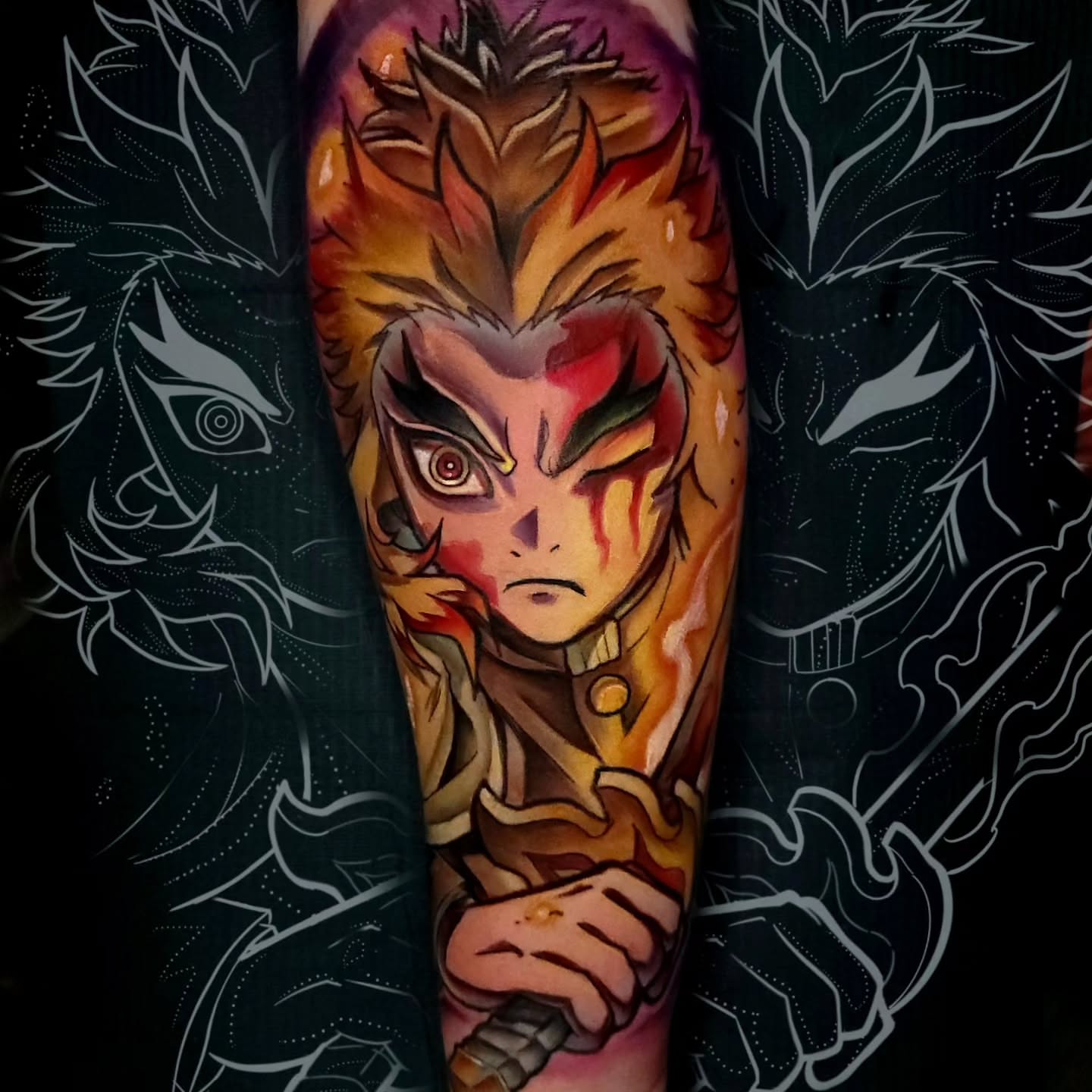 Tattoo by @m.truthtattoos β anime, illustrative