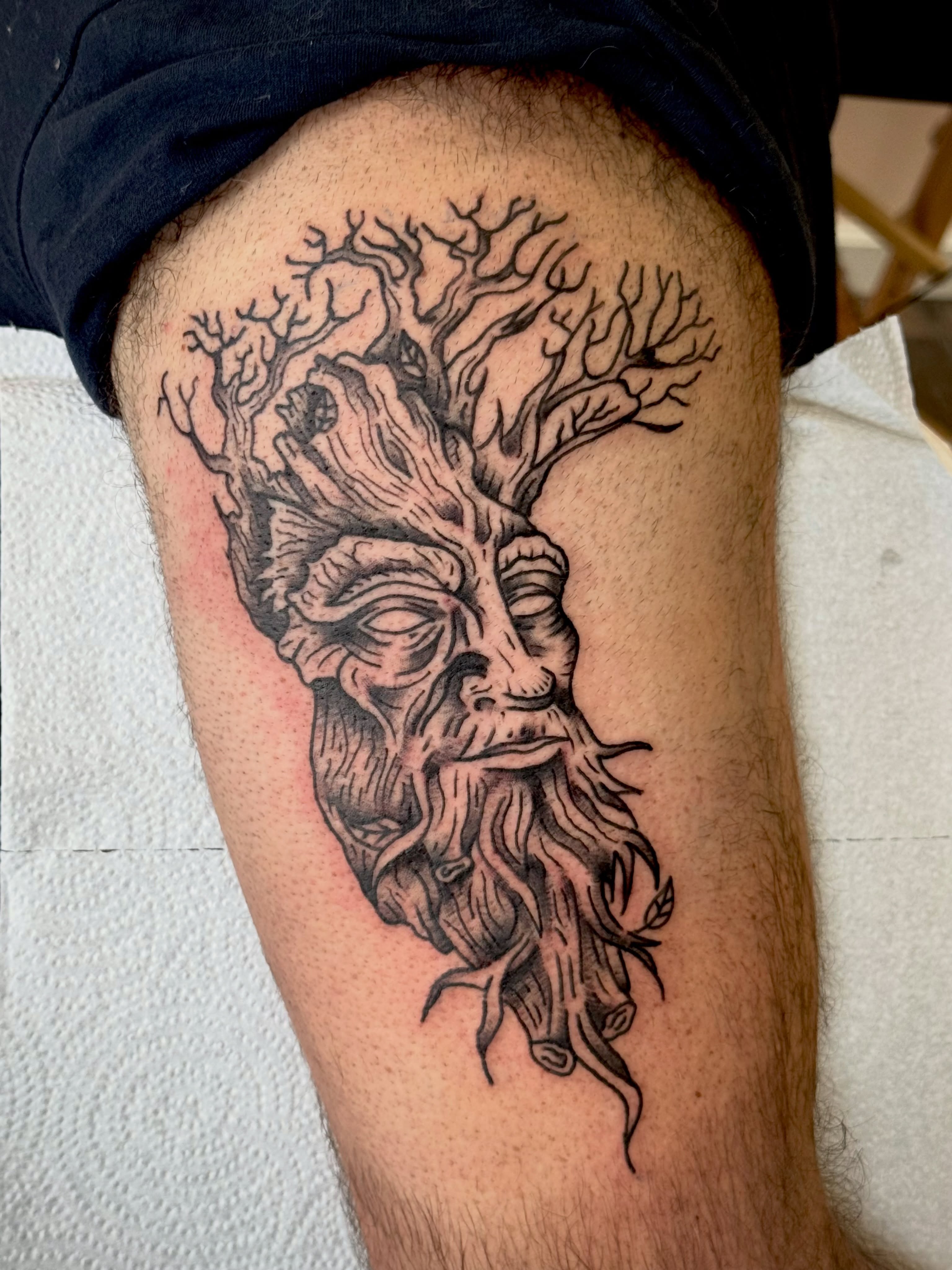 Tattoo by @ericamirellatat2 — black_and_grey, realism