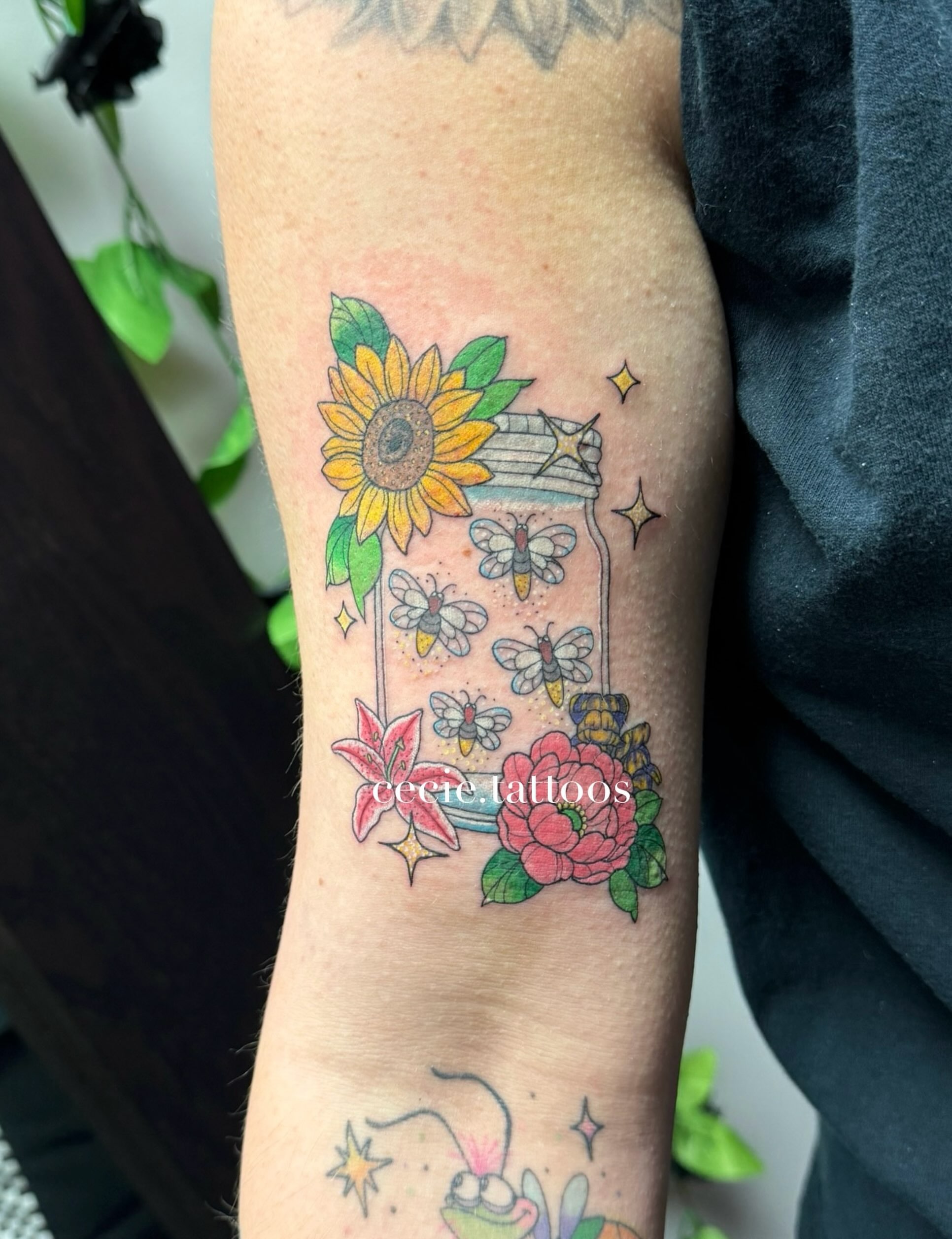 Tattoo by @cecie.tattoos — new_school, watercolor
