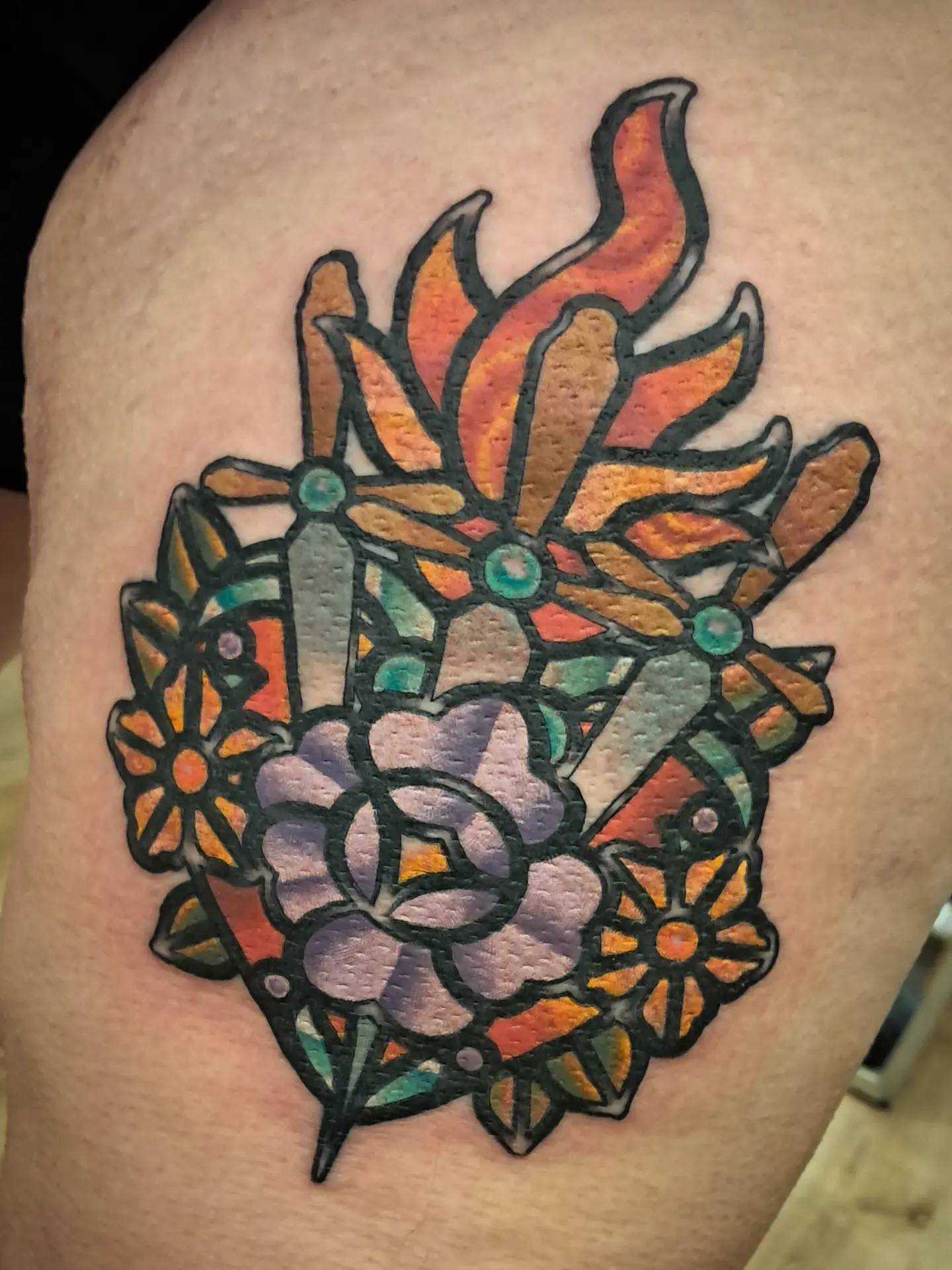 Tattoo by @mucks.tattoos โ american_traditional