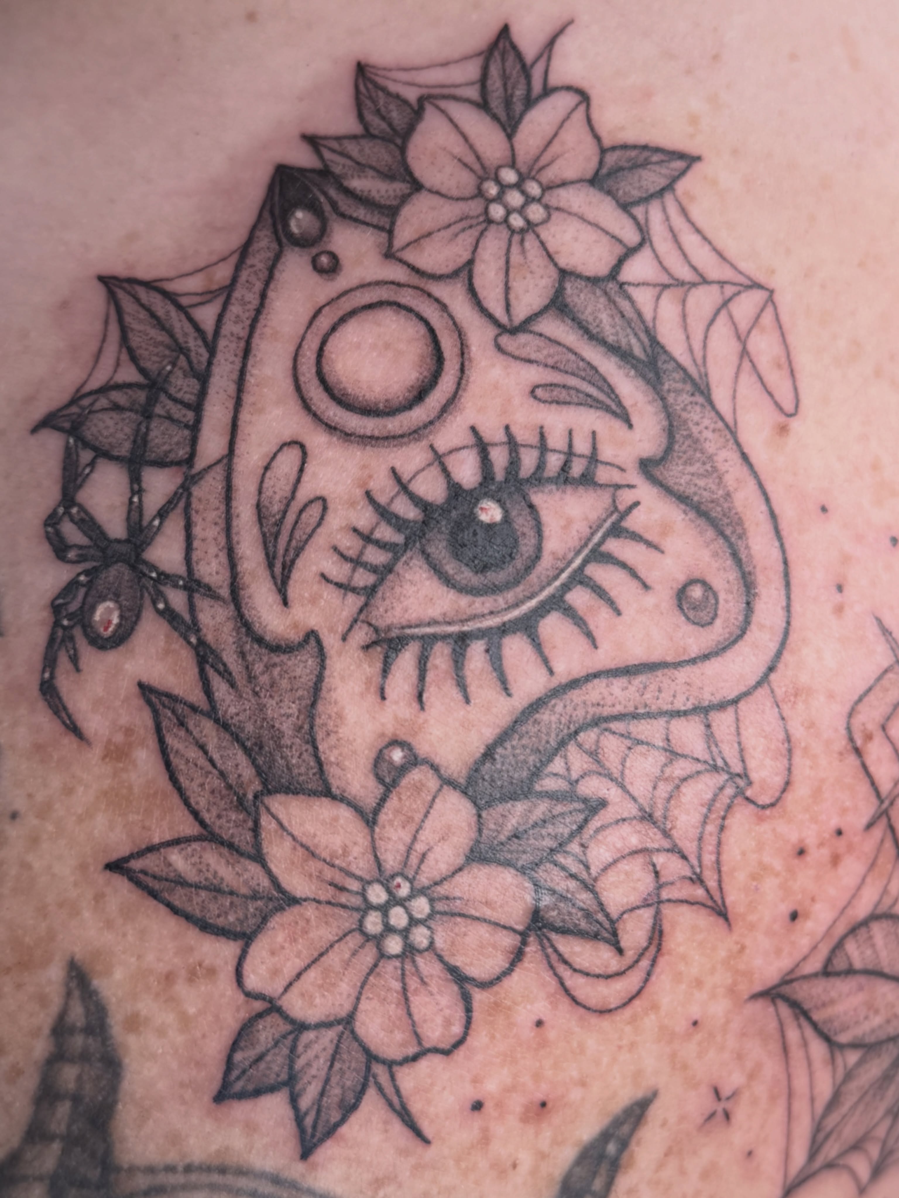 Tattoo by @alexxtattoos — black_and_grey