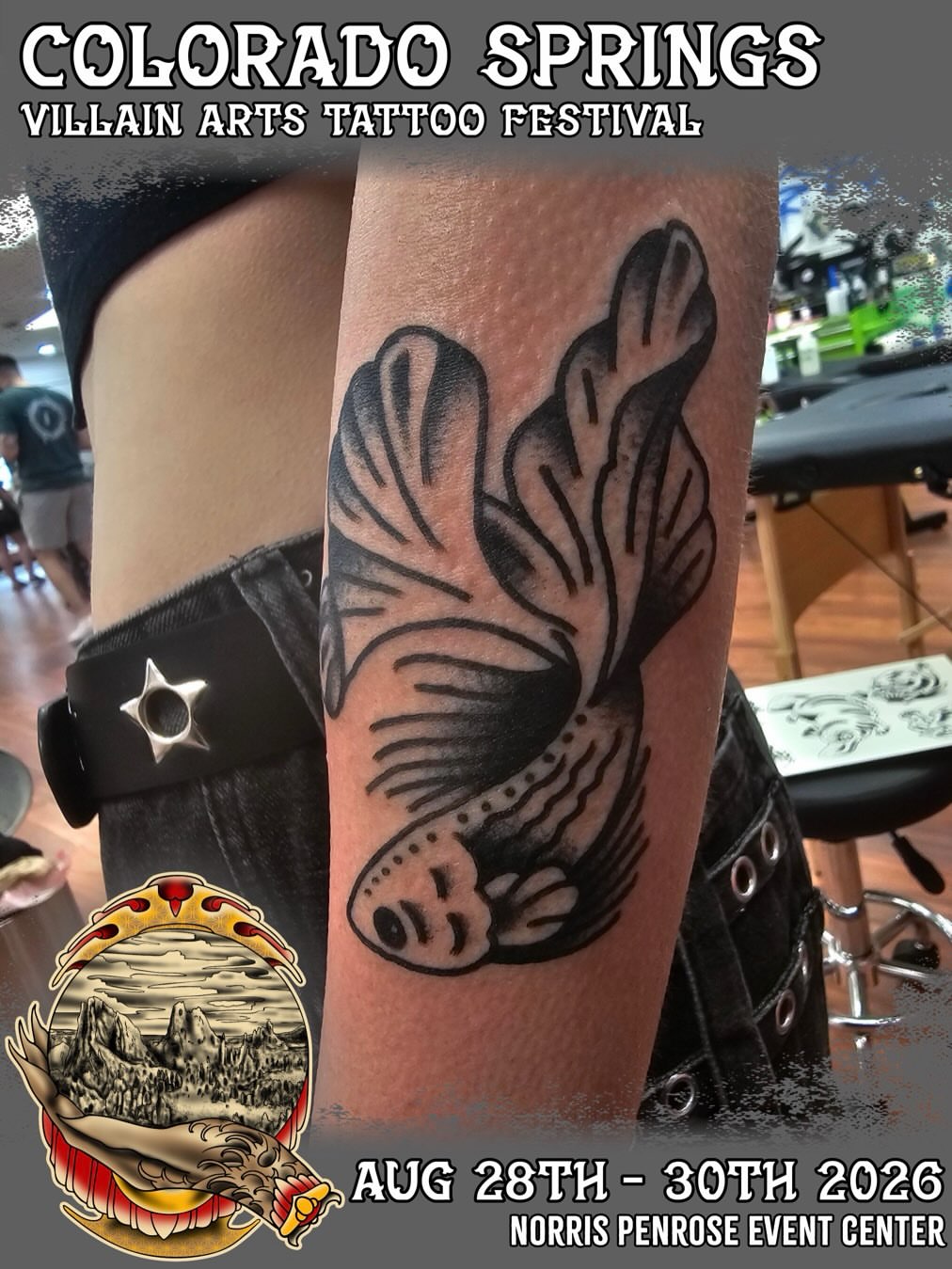 Tattoo by @evandobetattooin — american_traditional