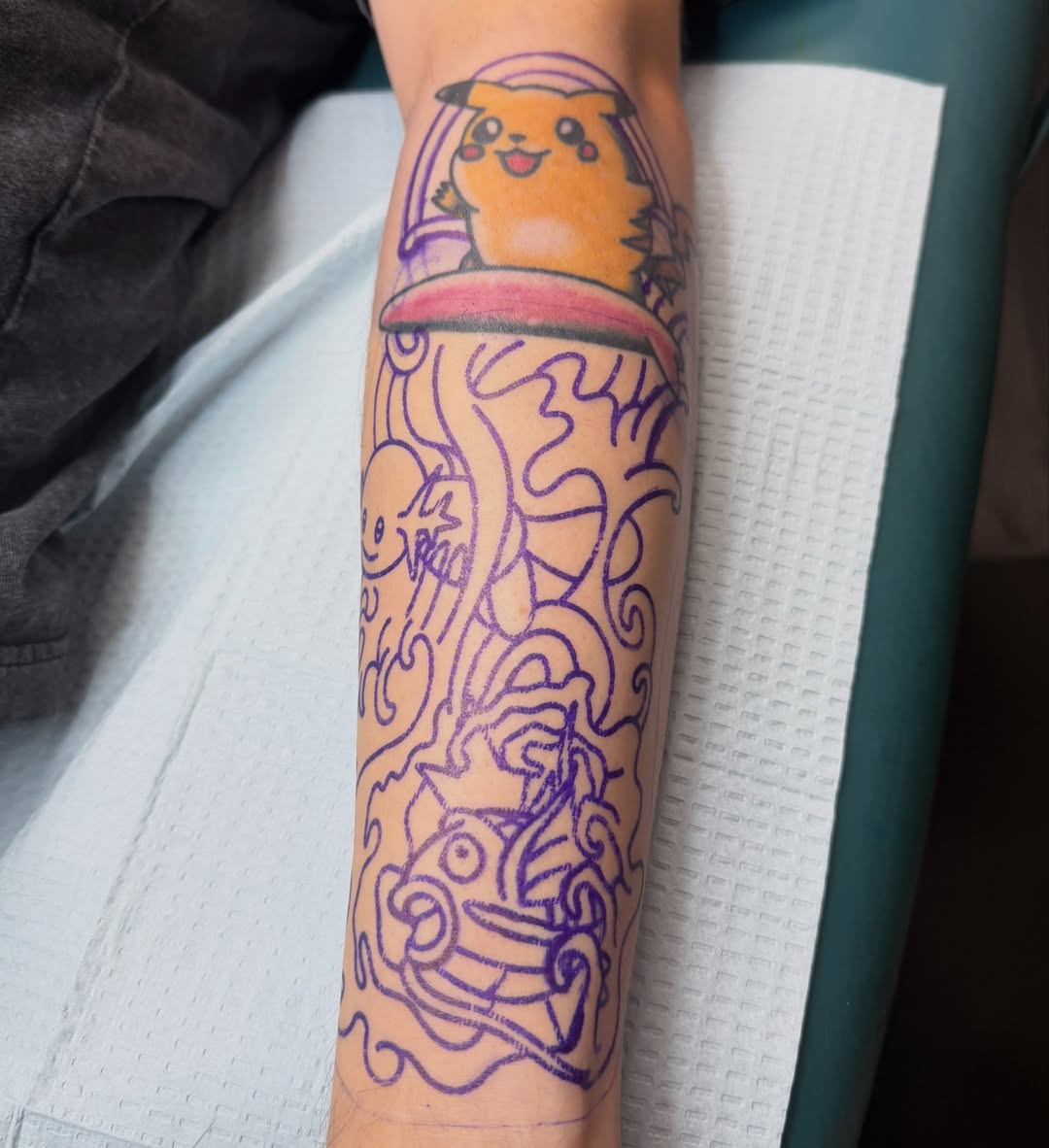 Tattoo by @partytimecarl — new_school