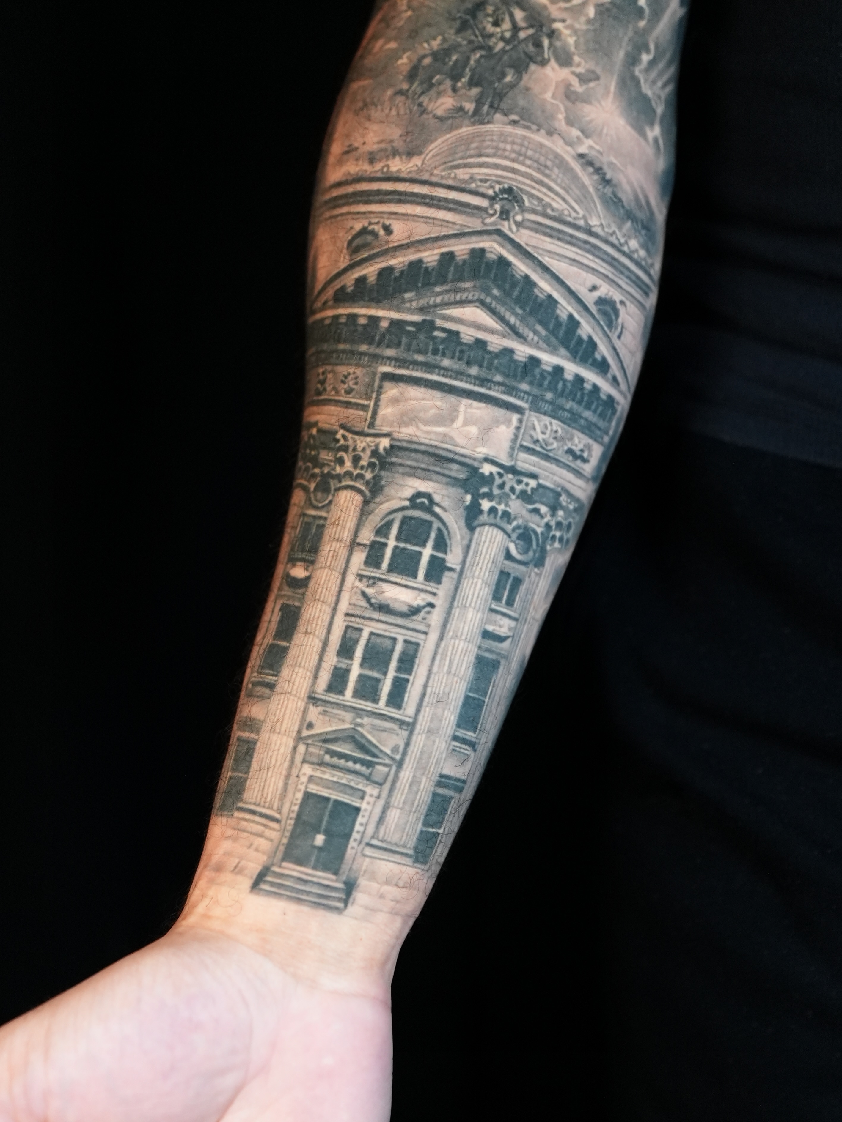 Tattoo by @jakeingersoll_sdt — black_and_grey, realism