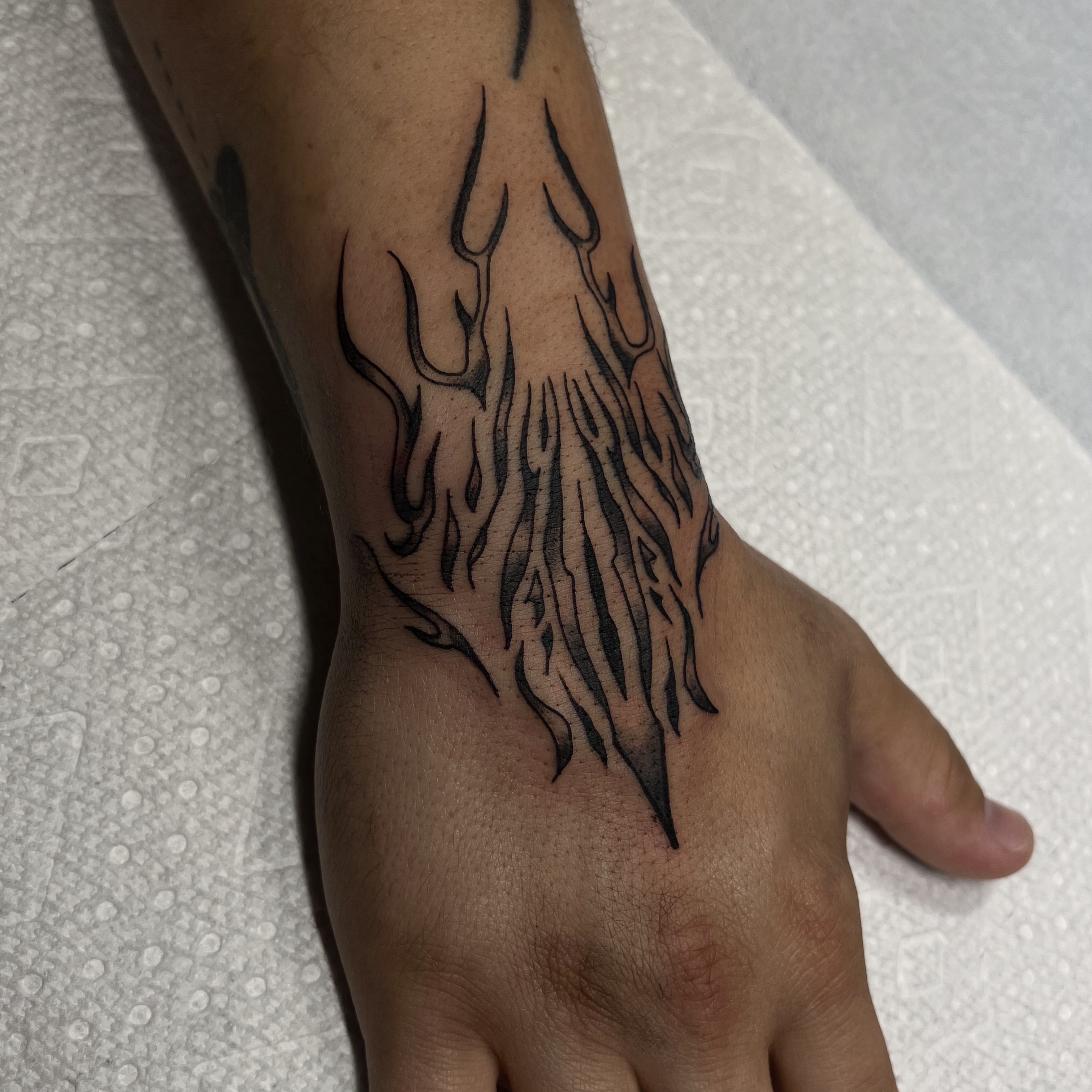 Tattoo by Lyvia O’Bryant, Salem, Massachusetts