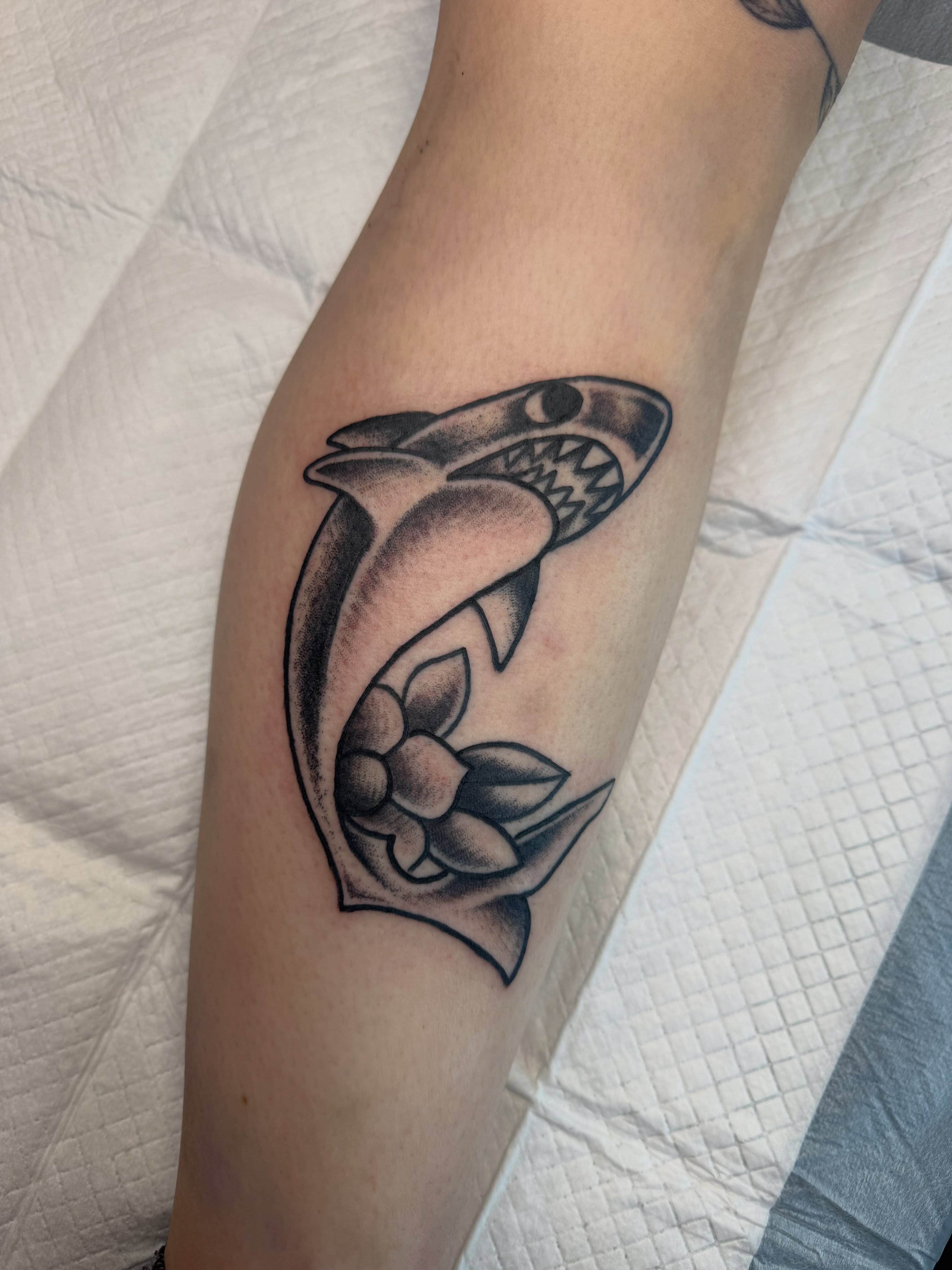 Tattoo by @jgunstattoo — black_and_grey