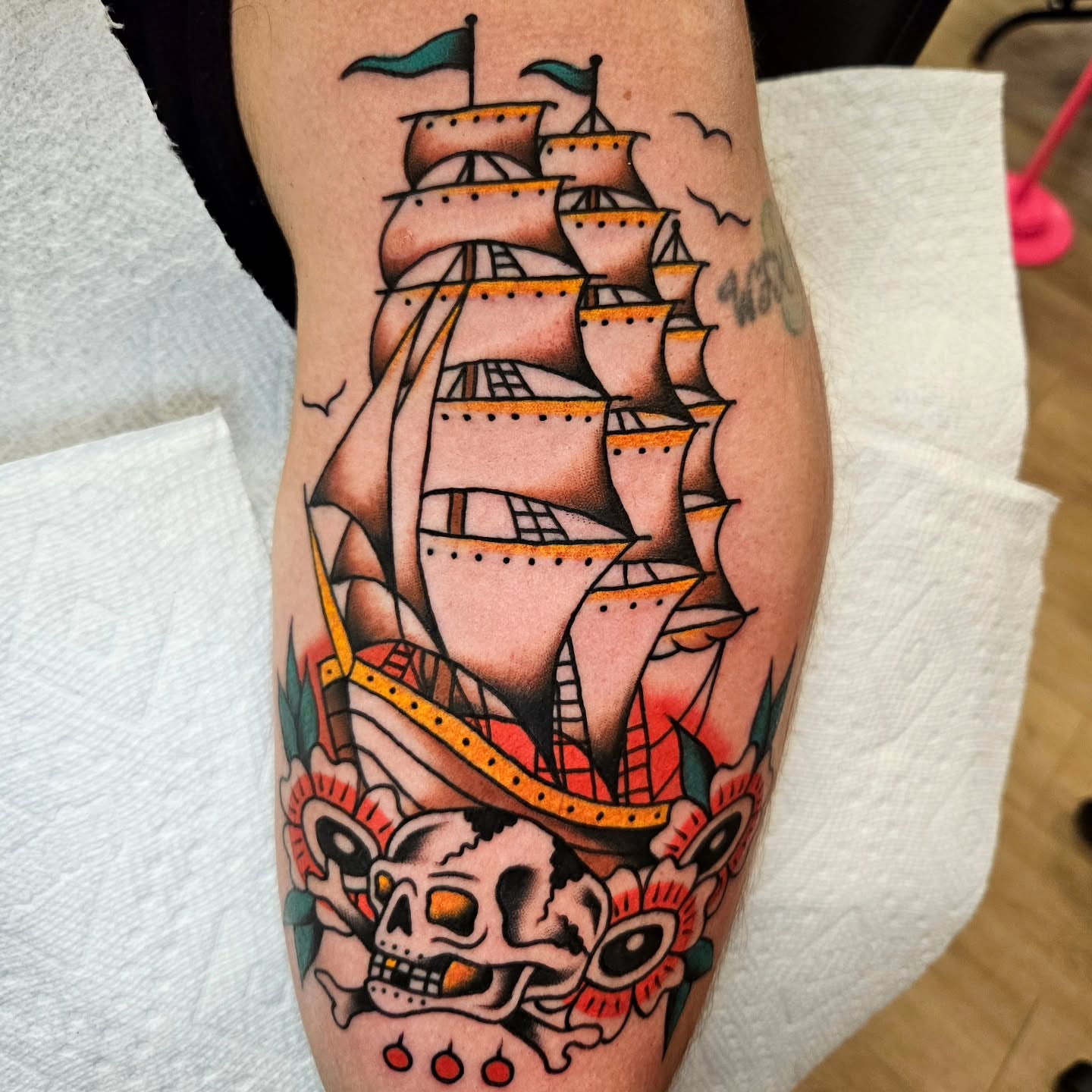 Tattoo by @wazamaniac — american_traditional