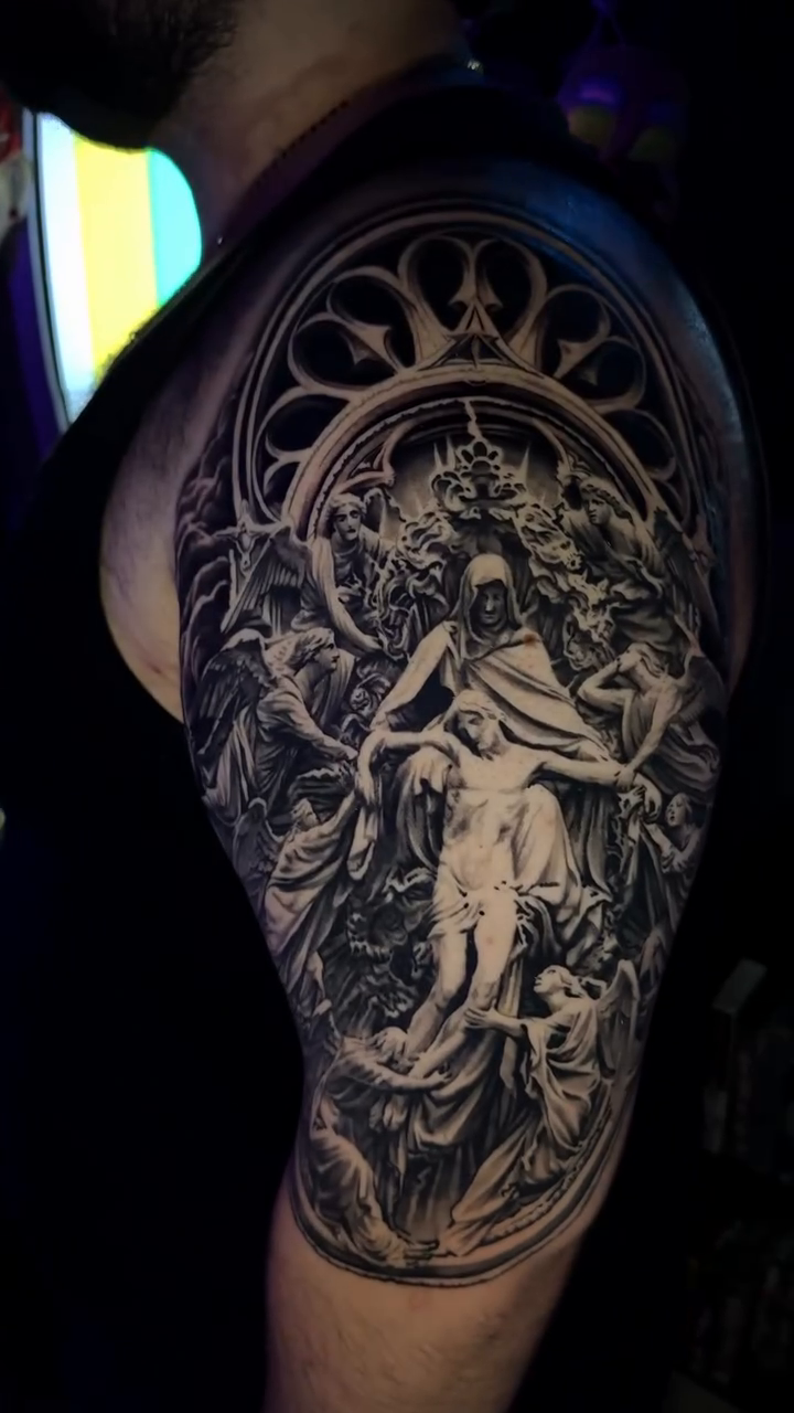 Tattoo work at Motor City Tattoo Expo 2027