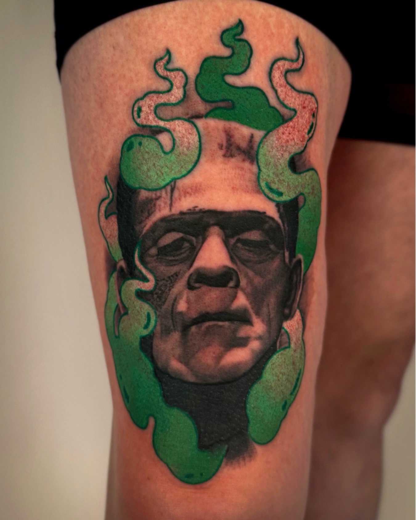 Tattoo by @babcocktattoo — realism