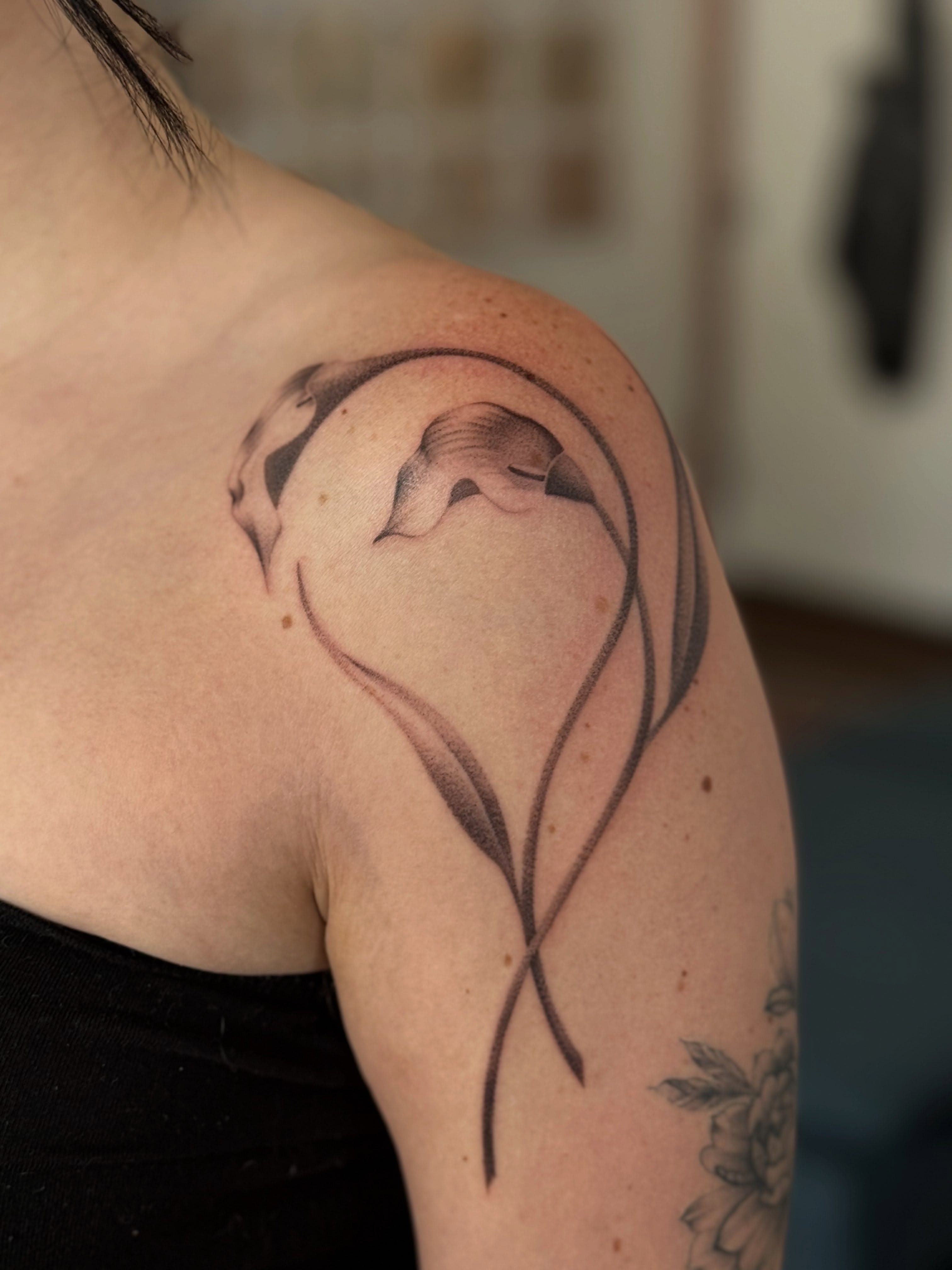 Tattoo by @judetatt — black_and_grey