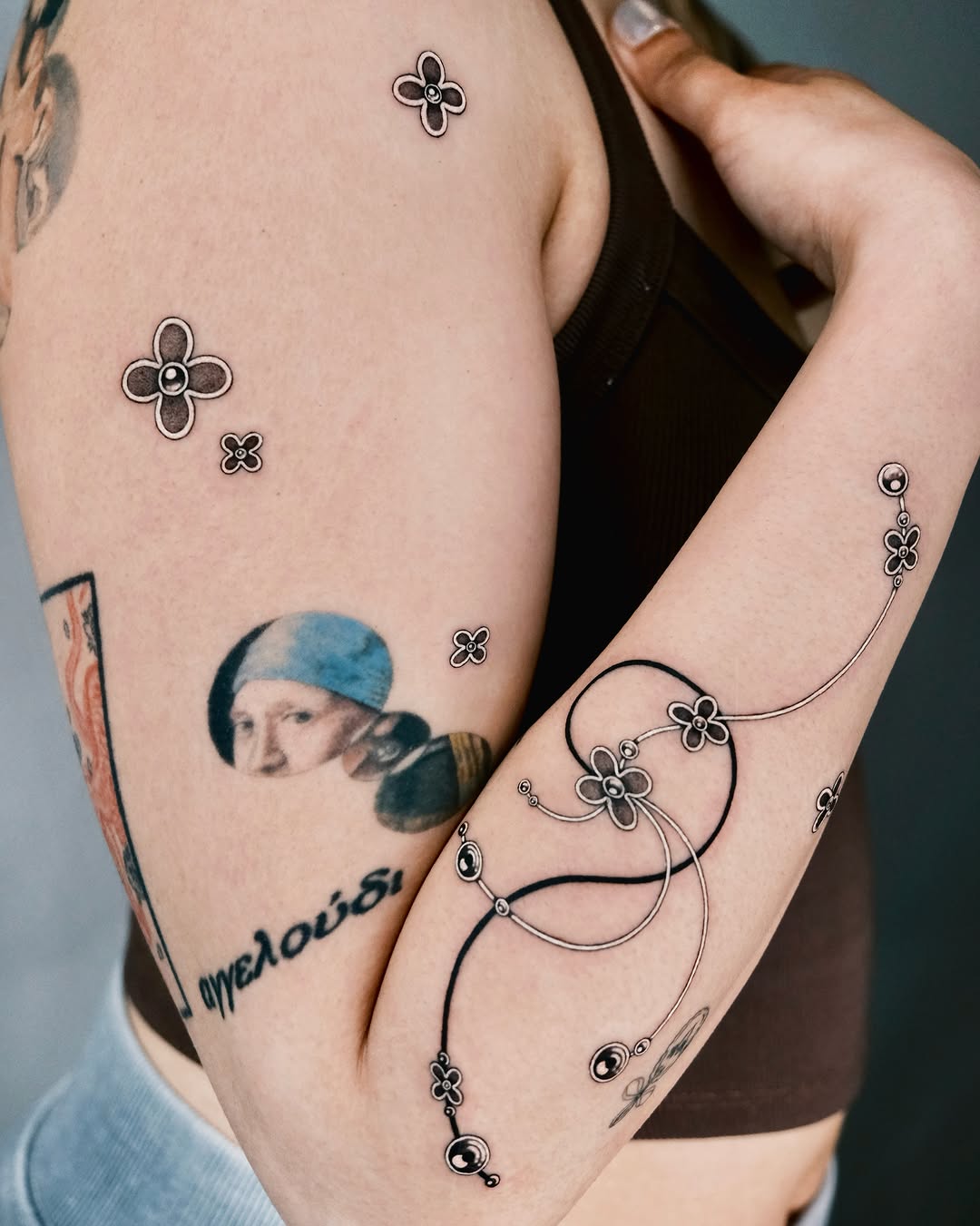 Tattoo by @pobitattoo — black_and_grey