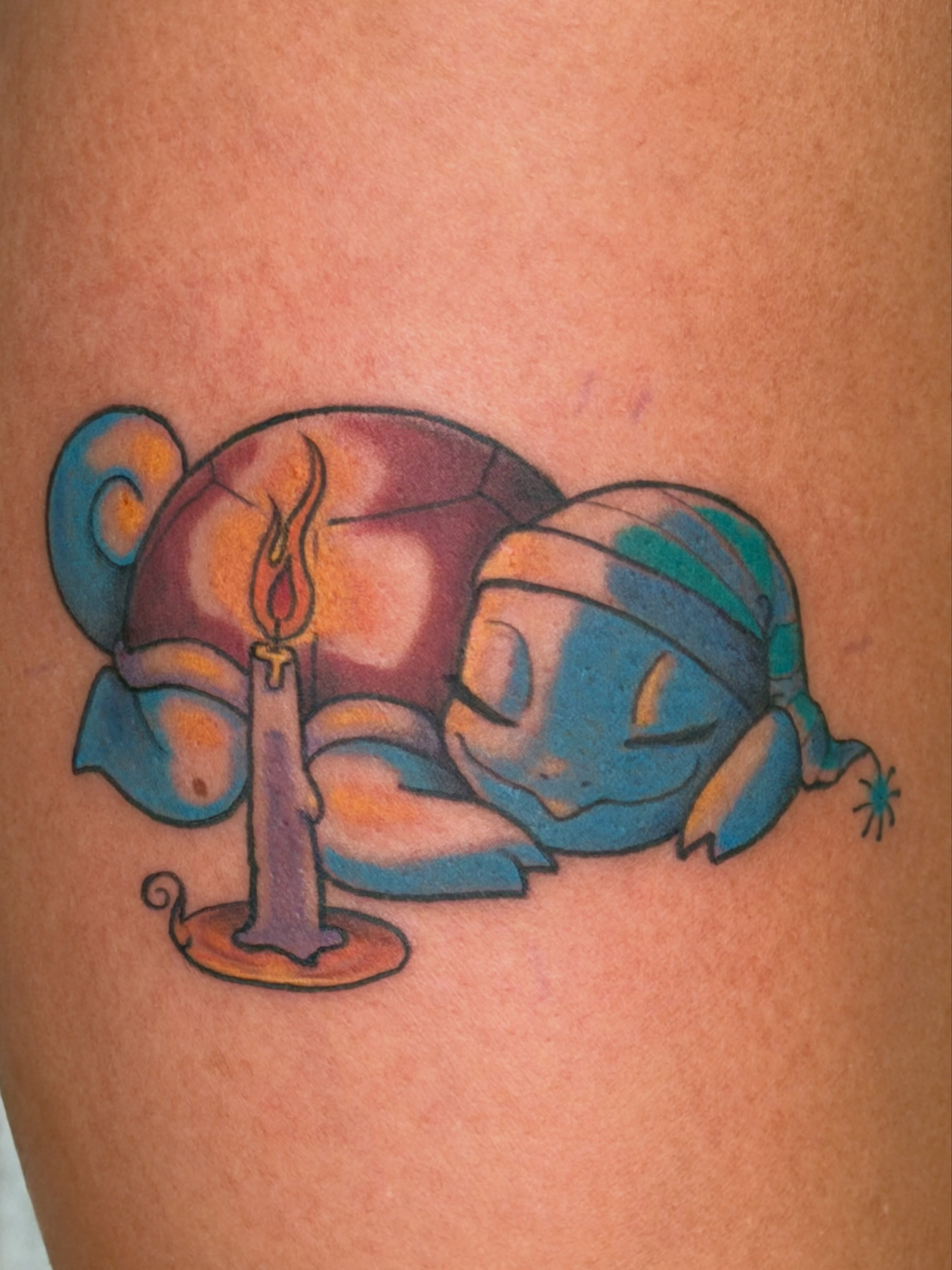 Tattoo by @pollenpowder — new_school, illustrative