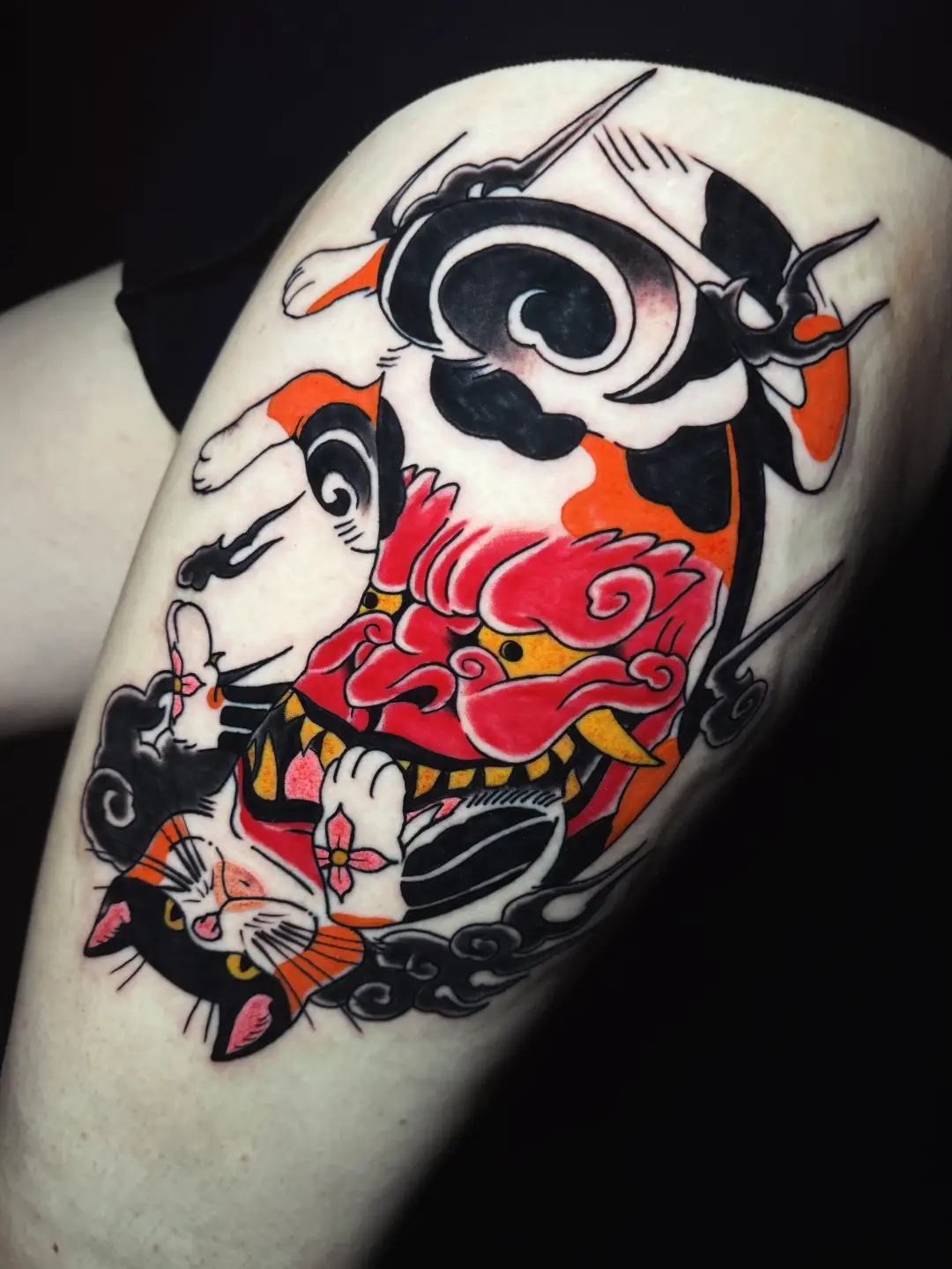 Tattoo by @johnnyloudertattoo — japanese_irezumi