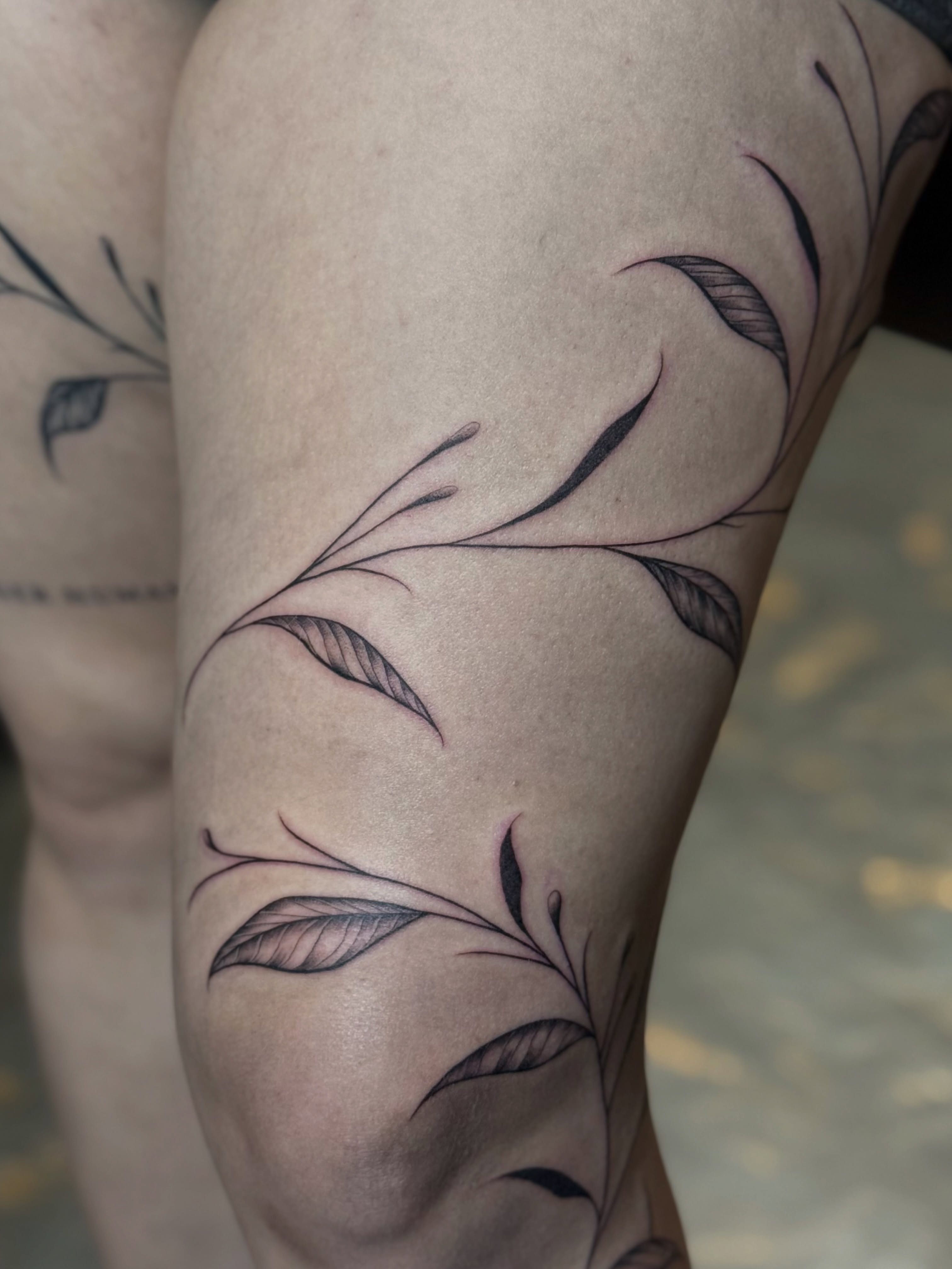 Tattoo by @myink.giingii — black_and_grey