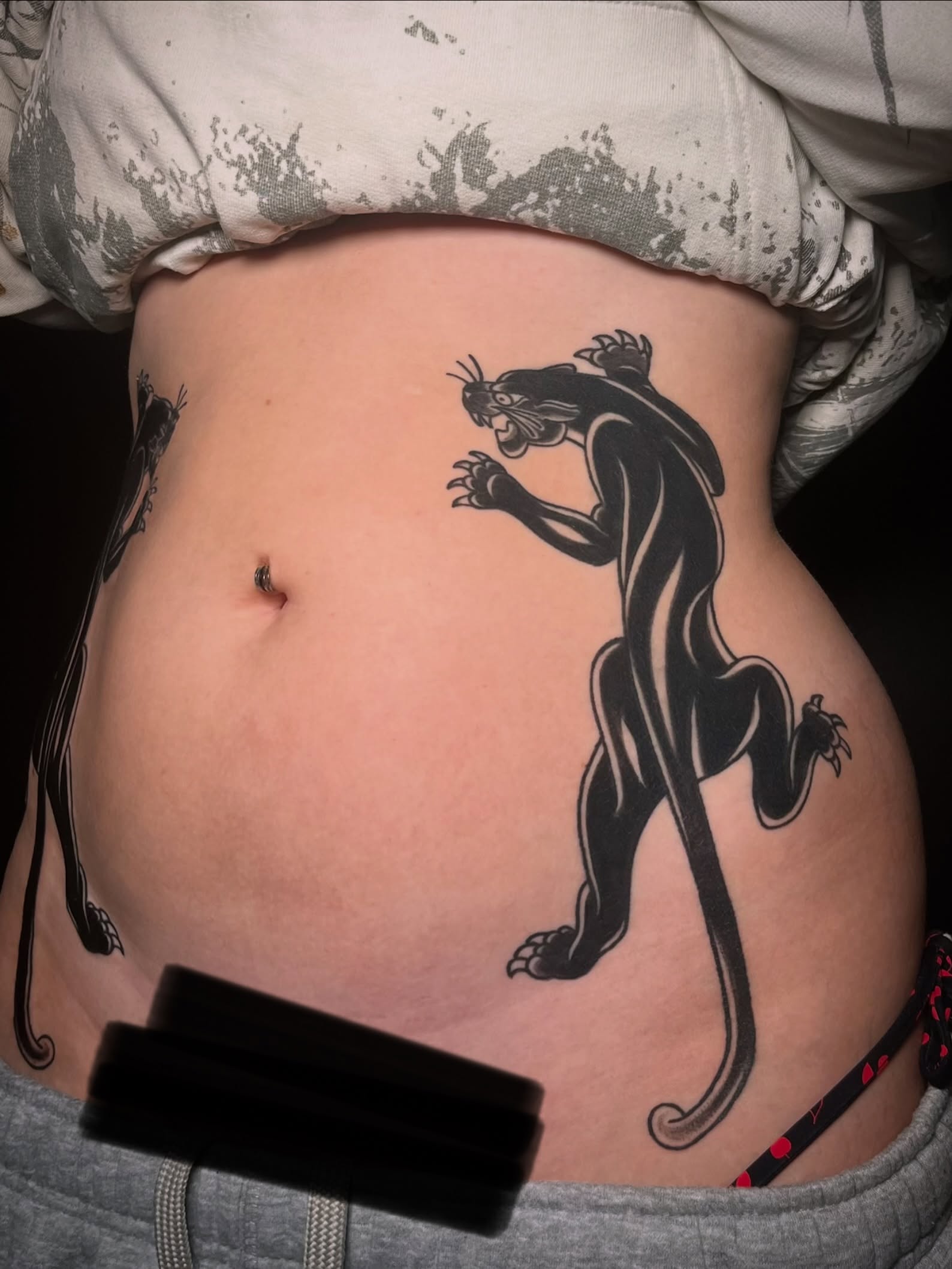 Tattoo by @sailor_riot — black_and_grey