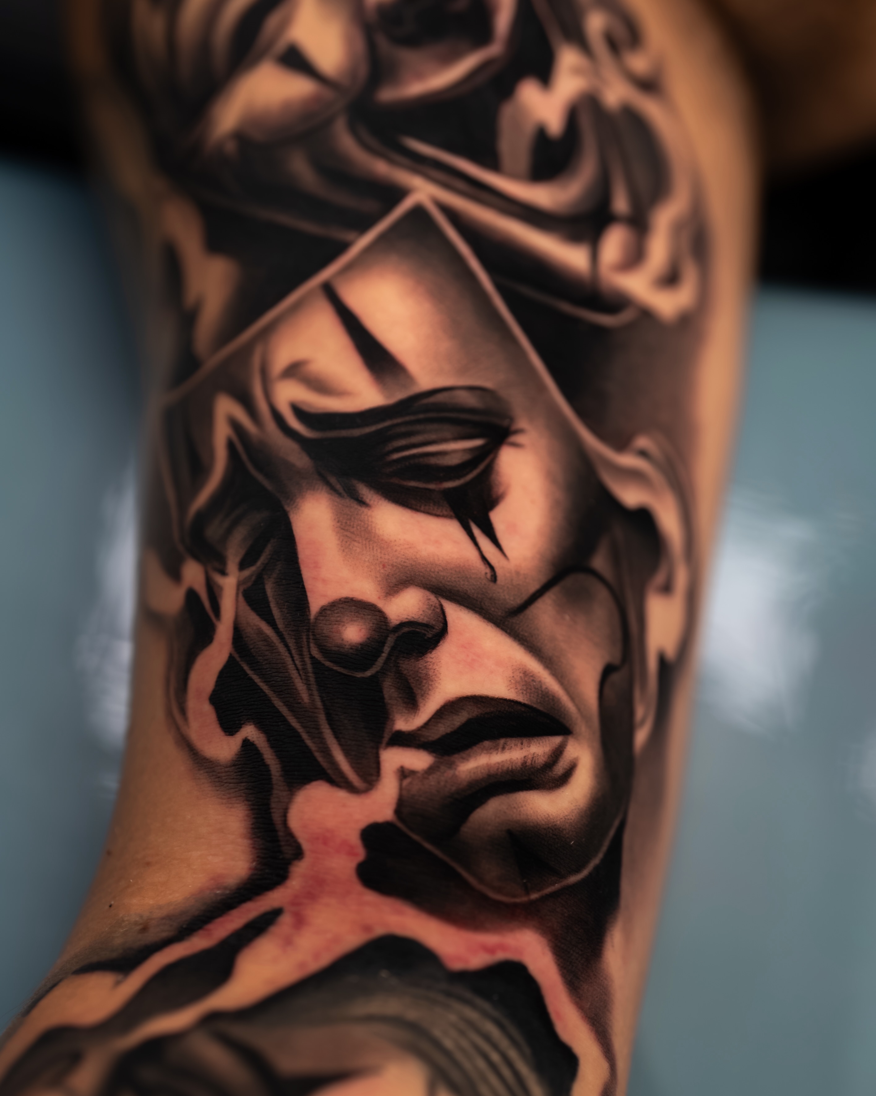 Tattoo by @inkbyjavi — realism, dark_realism