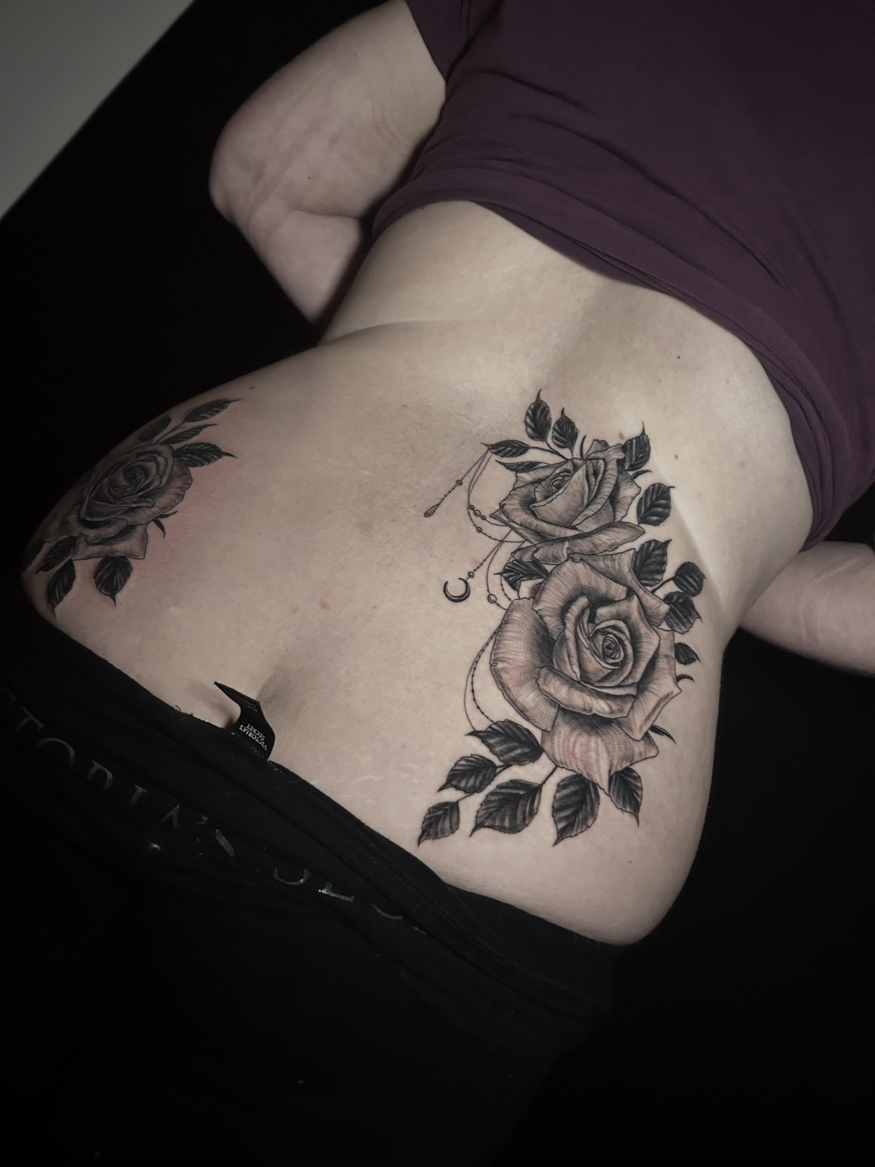 Tattoo by @ashleemshar — black_and_grey