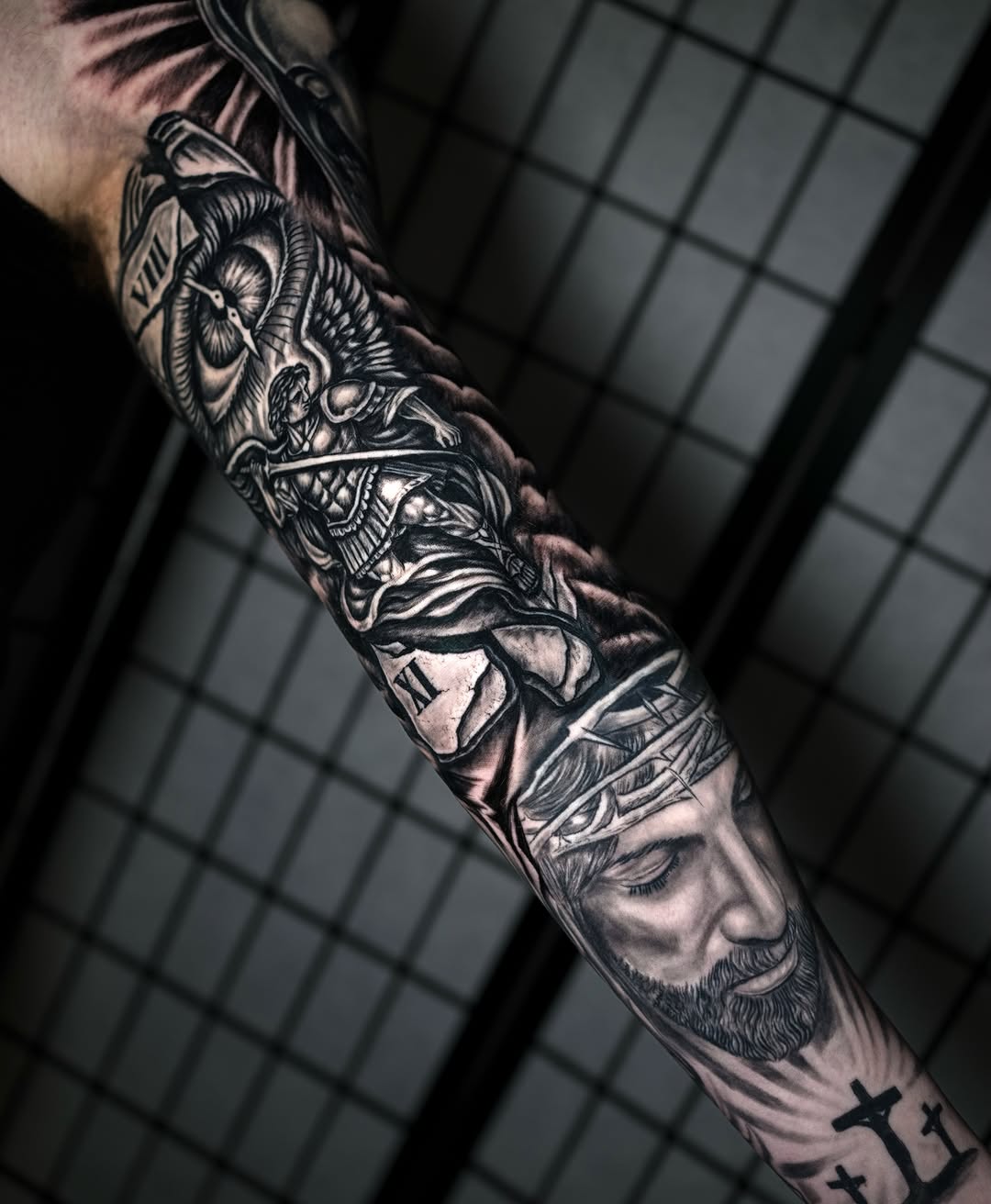 Tattoo by @juan_arias_art — black_and_grey, realism