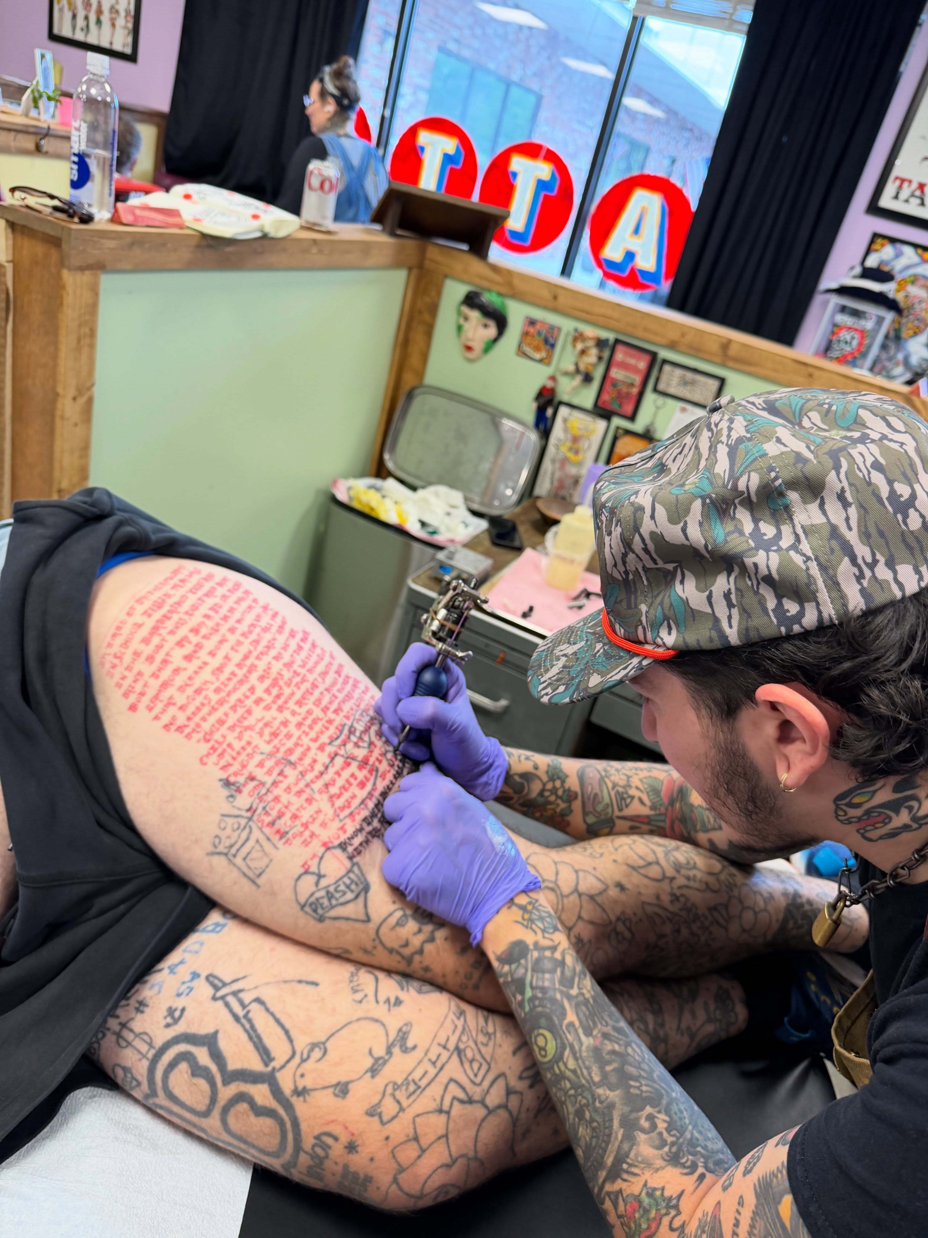 Tattoo by @trash.fires — american_traditional