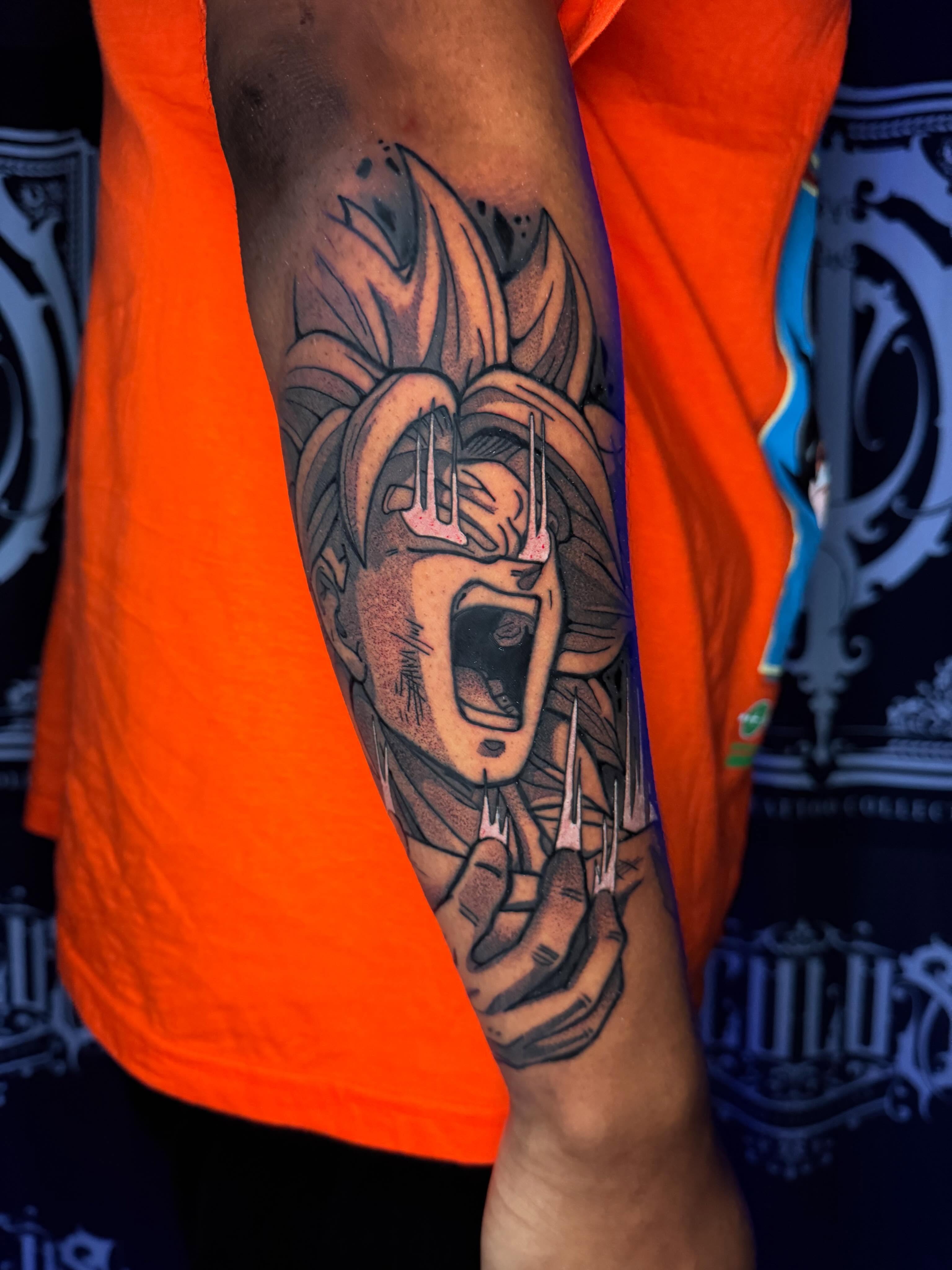 Tattoo by @goose_tattoos โ black_and_grey