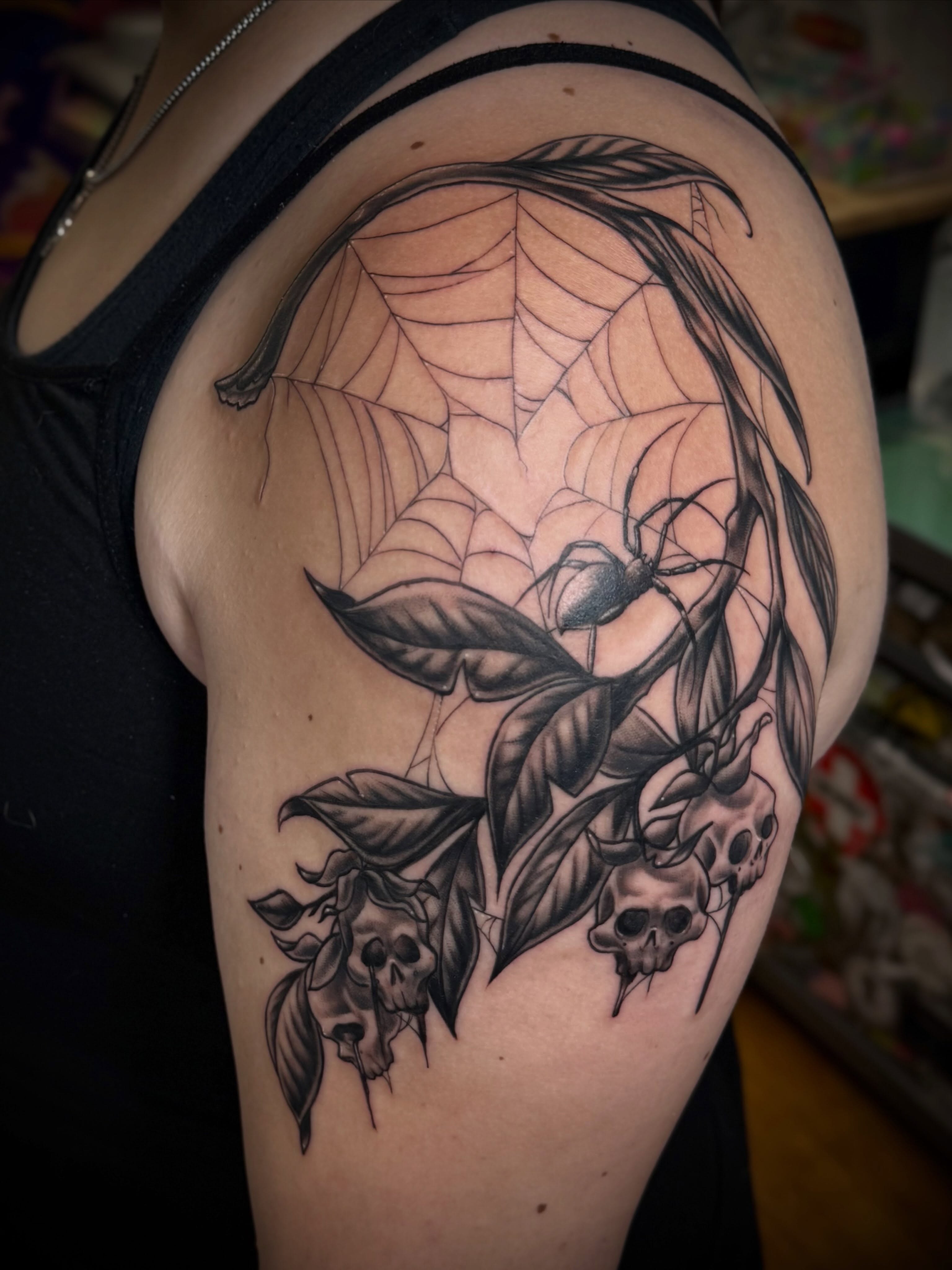 Tattoo by @moon_lit_tattoos — black_and_grey, realism