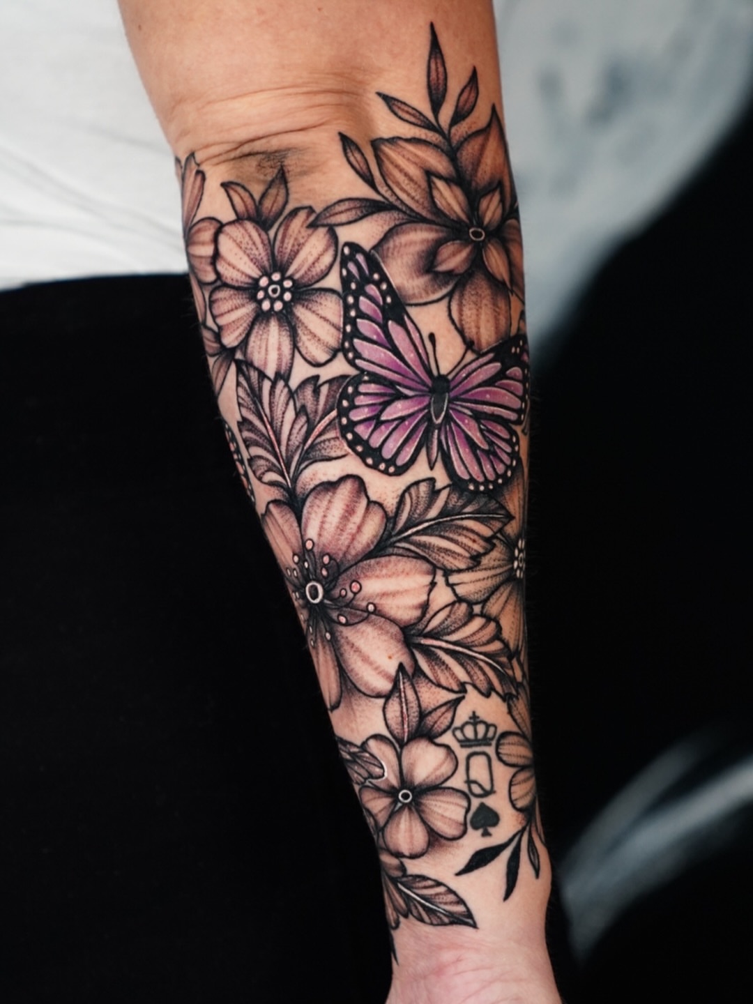 Tattoo by @kirstenlouise_tattoos — black_and_grey