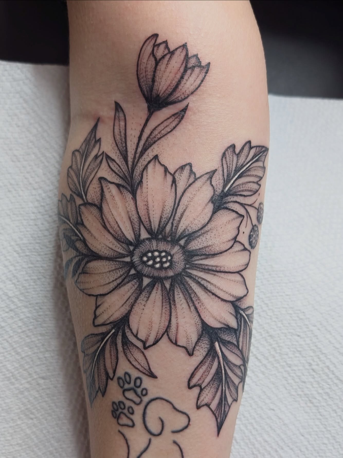 Tattoo by @kirstenlouise_tattoos — dotwork