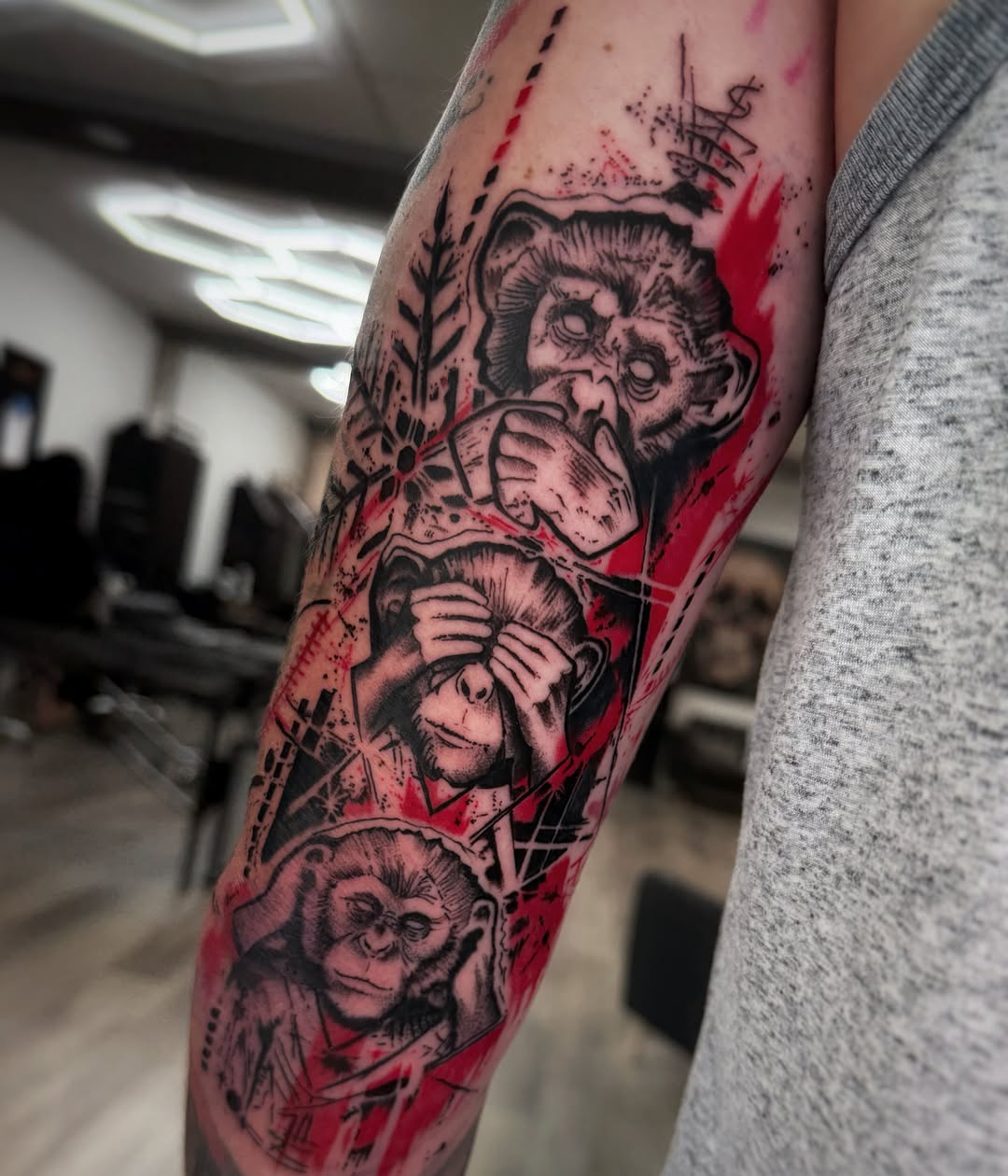 Tattoo by @inkbymaaku — black_and_grey, realism