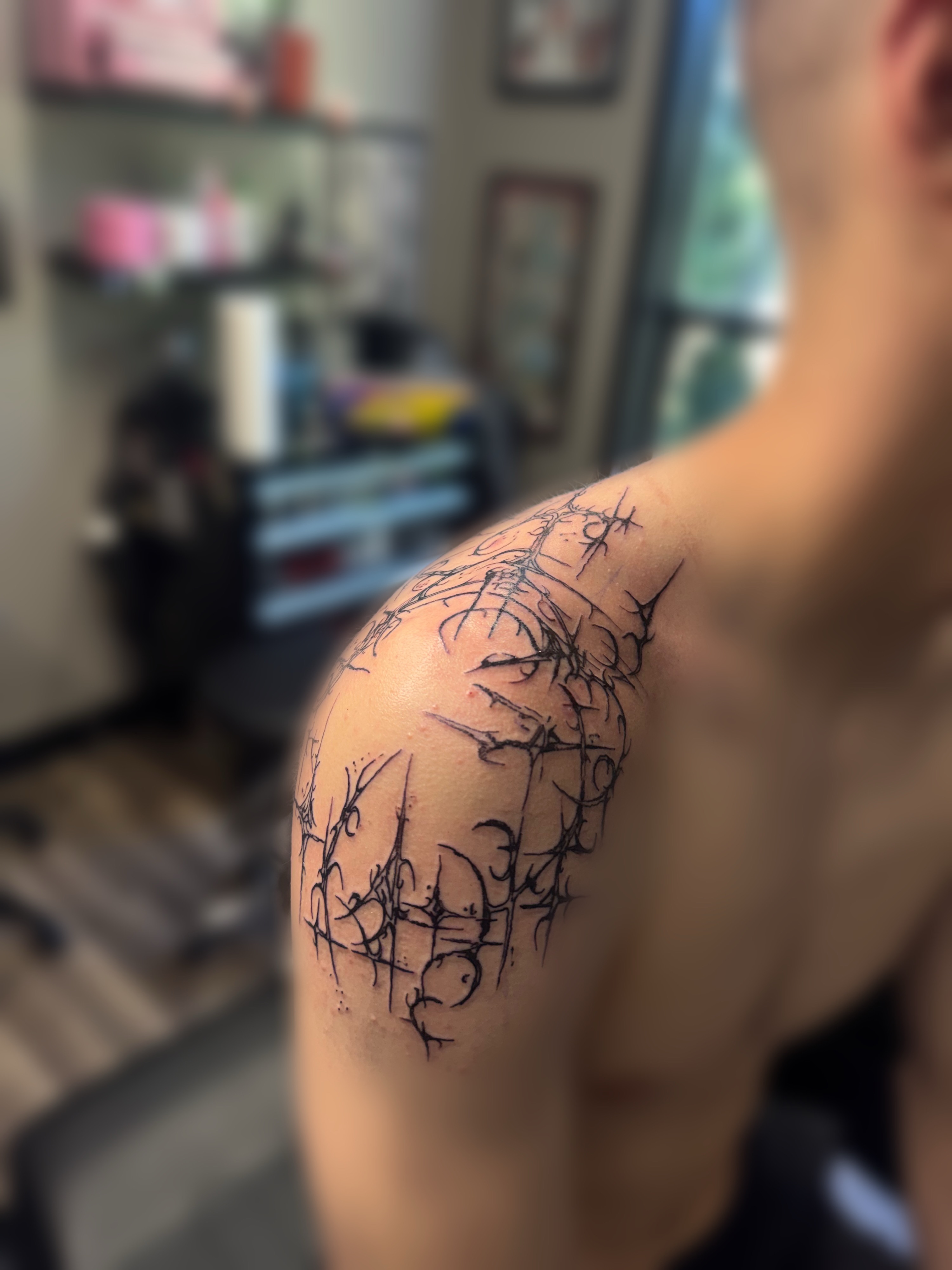 Tattoo by @josselynraetattoo — black_and_grey